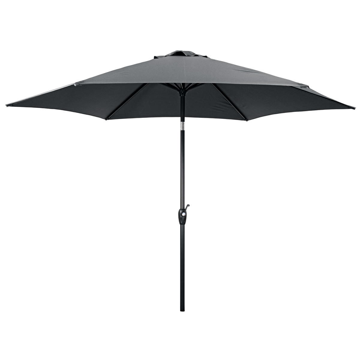 Haveson Marktschirm Lucca Anthrazit 3 m