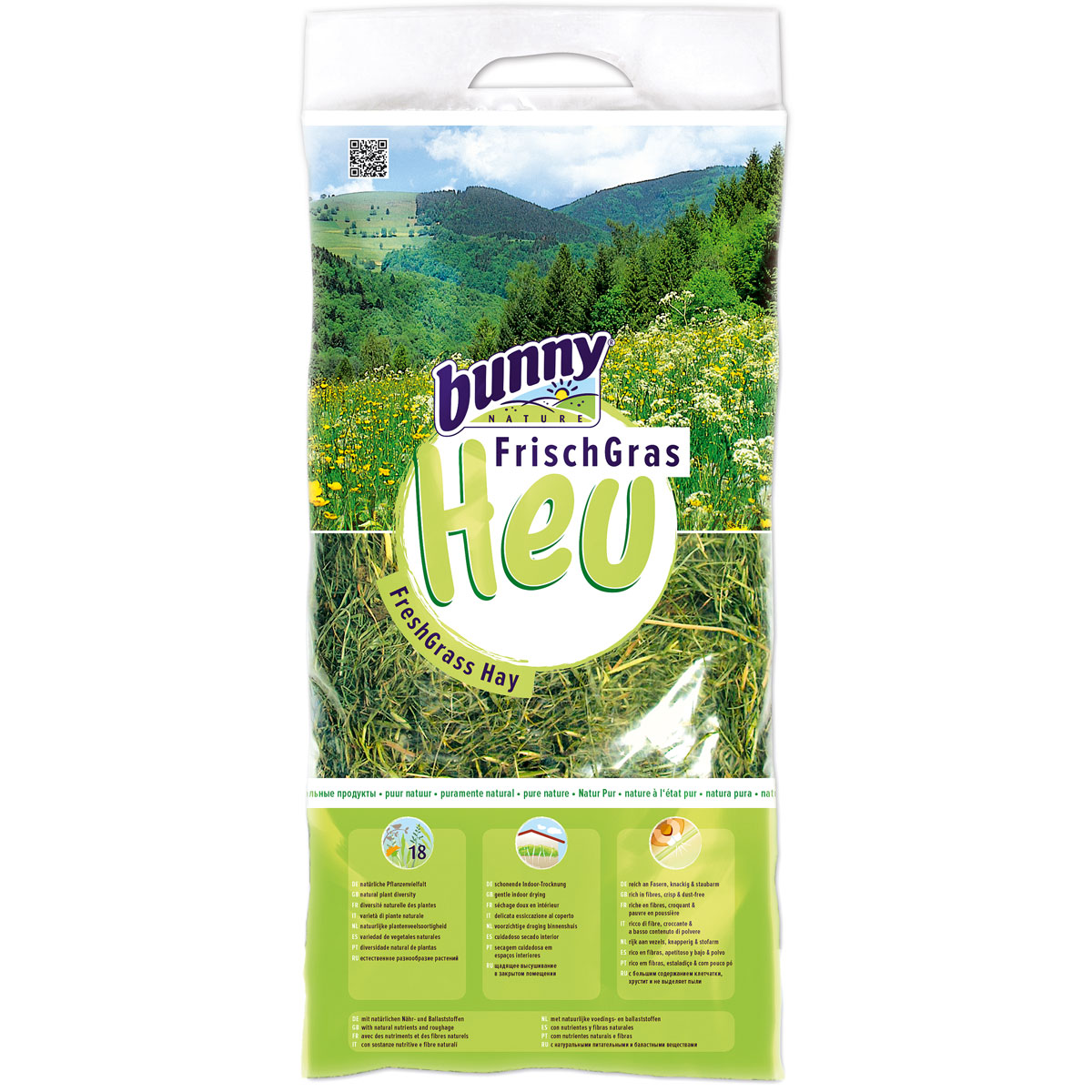 bunny Frischgras-Heu 750 g