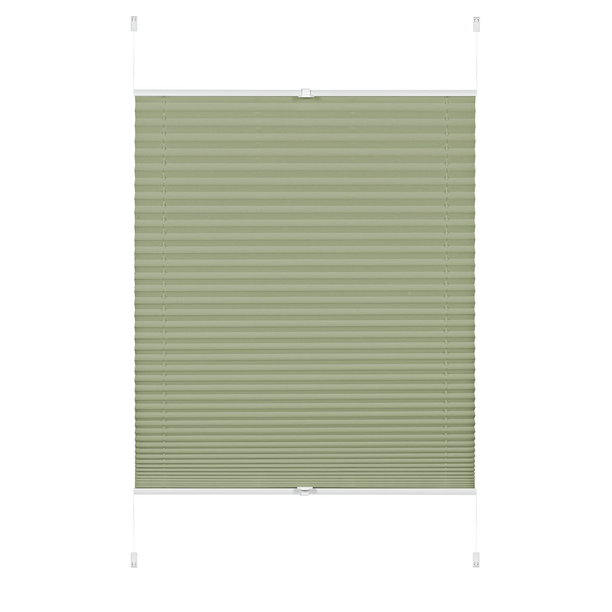 Gardinia Plissee Easyfix Greta mintgrün 50 x 130 cm