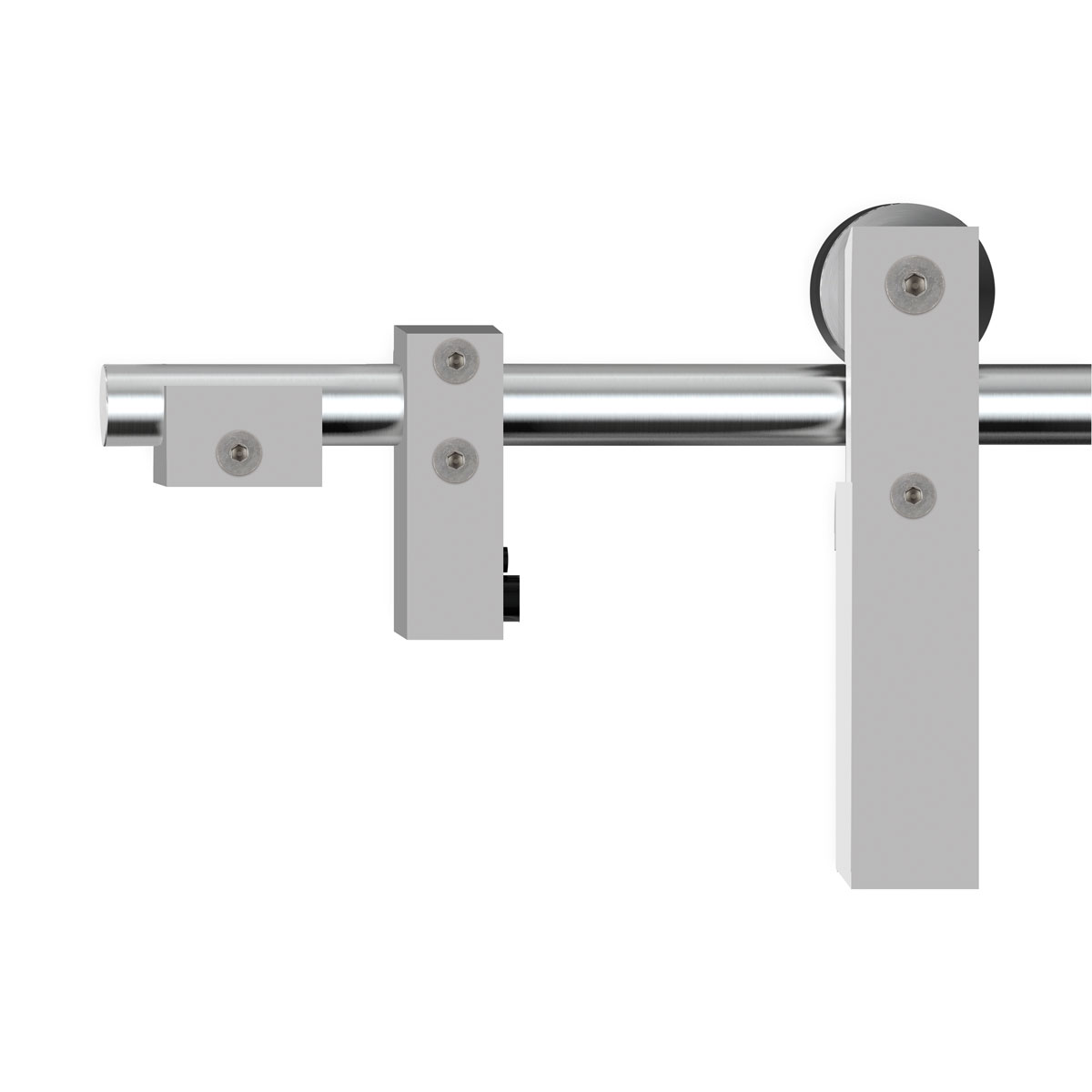 Novadoors NOVA STS 418 Soft-Einzug Edelstahl-Optik