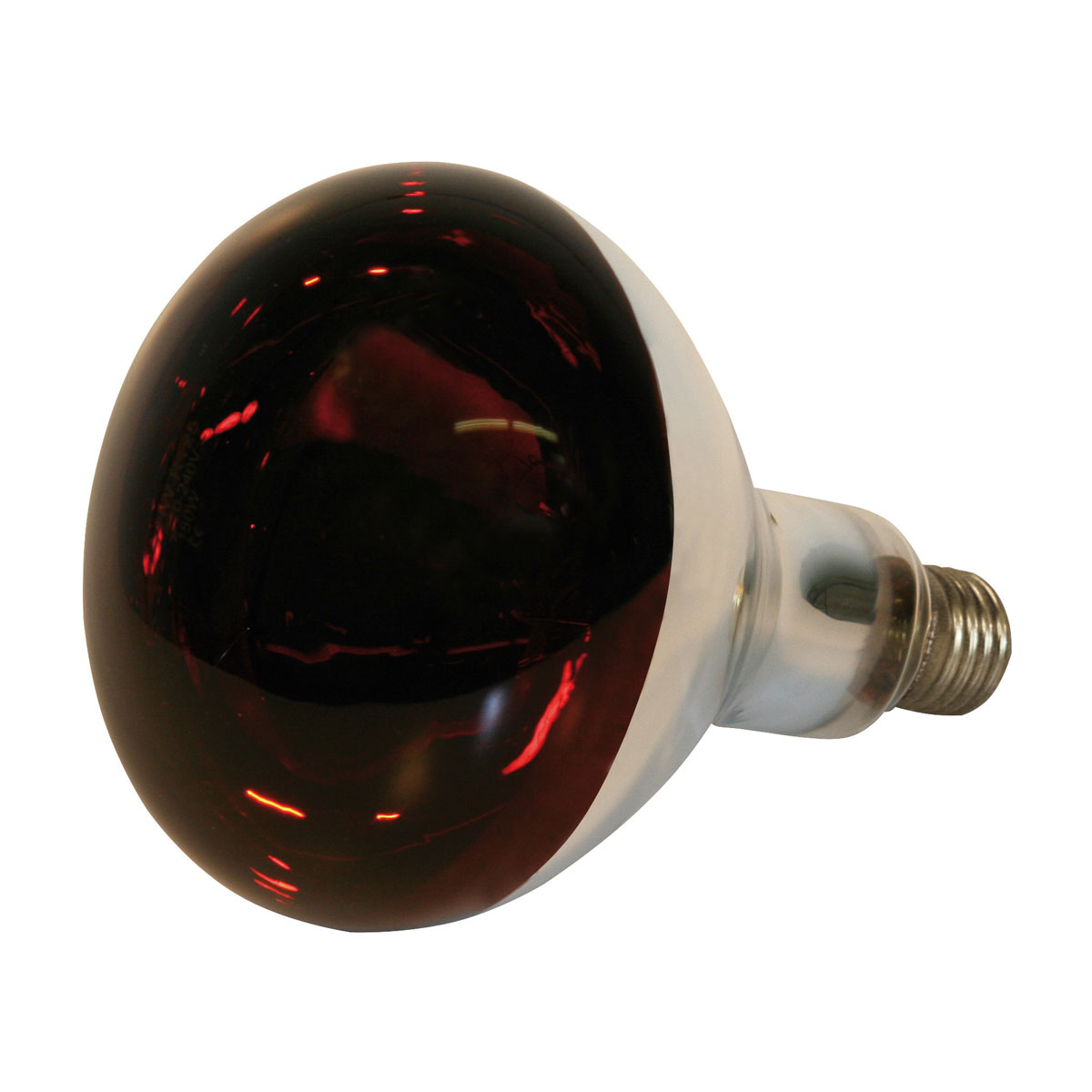 Infrarotlampe 150 Watt Hartglas rot