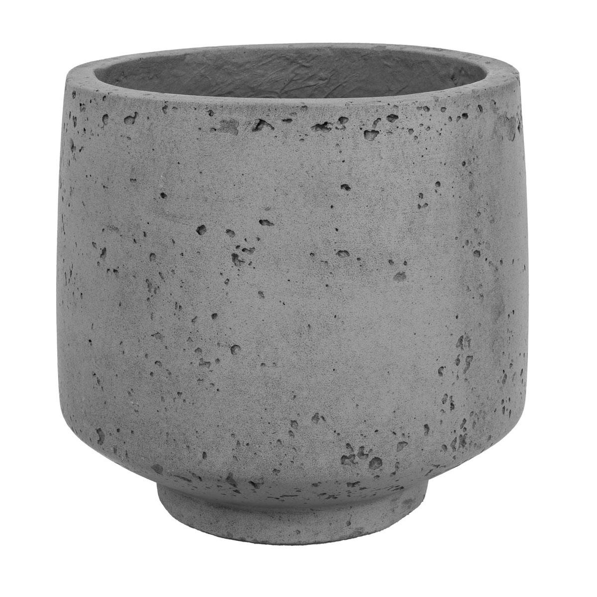 Haveson Pflanztopf PORES grau 23 x 23 x 21 cm