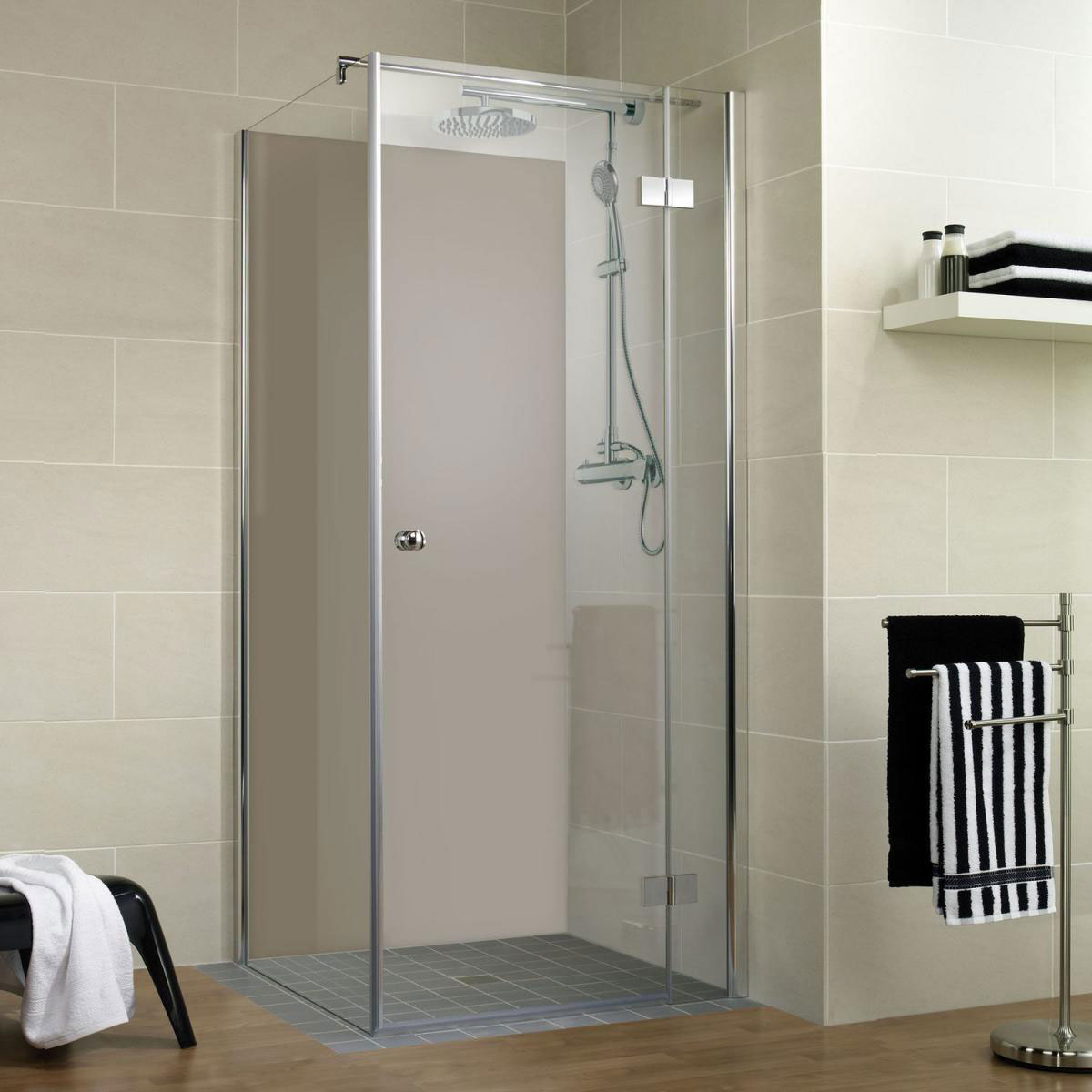 Schulte Duschrückwand Decodesign-Set Erweiterung 900 x 2100 mm taupe