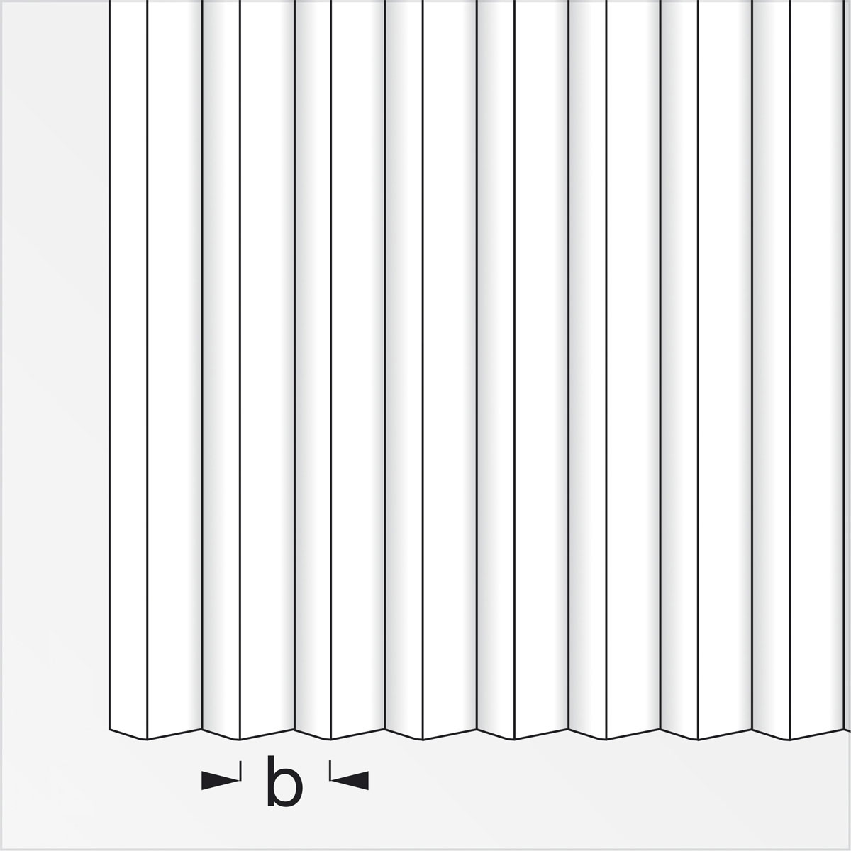 MyTool Wellenblech 25 x 50 x 1,5 mm blank Bild 2