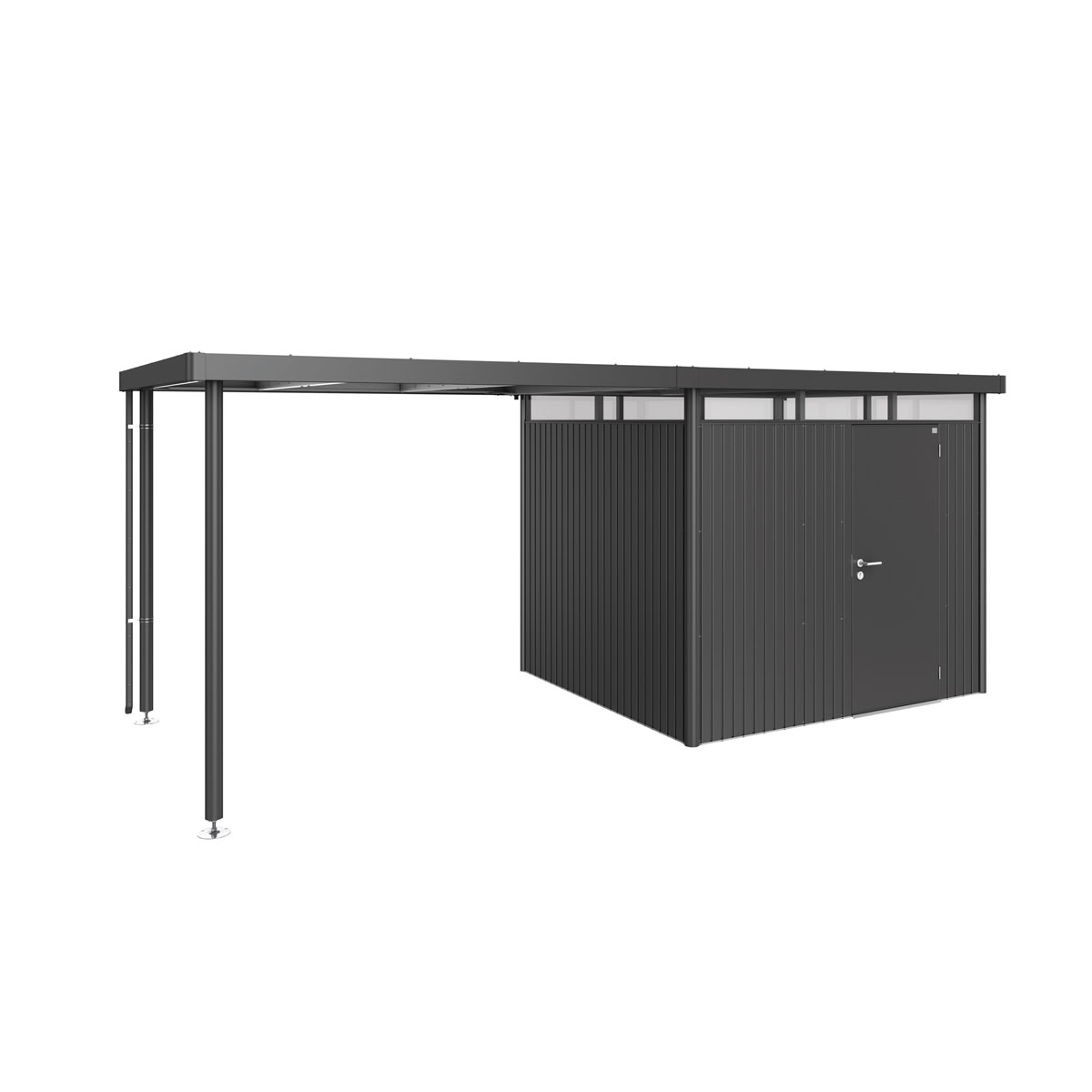 Biohort Seitendach Highline H3 dunkelgrau Biohort Seitendach Highline H3 dunkelgrau