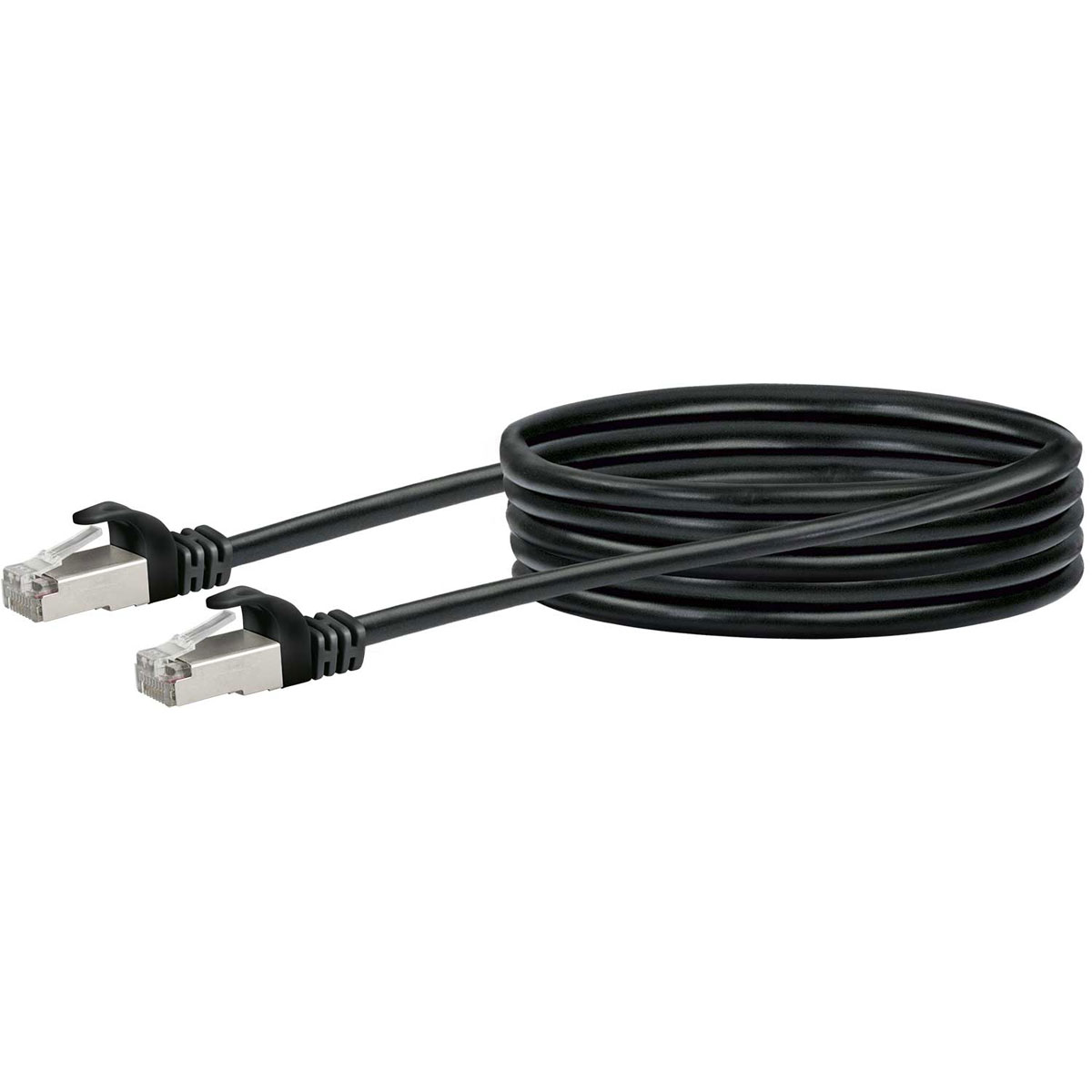 Schwaiger Netzwerkkabel CAT6 250Mhz 1Gbit/s 2,5m schwarz