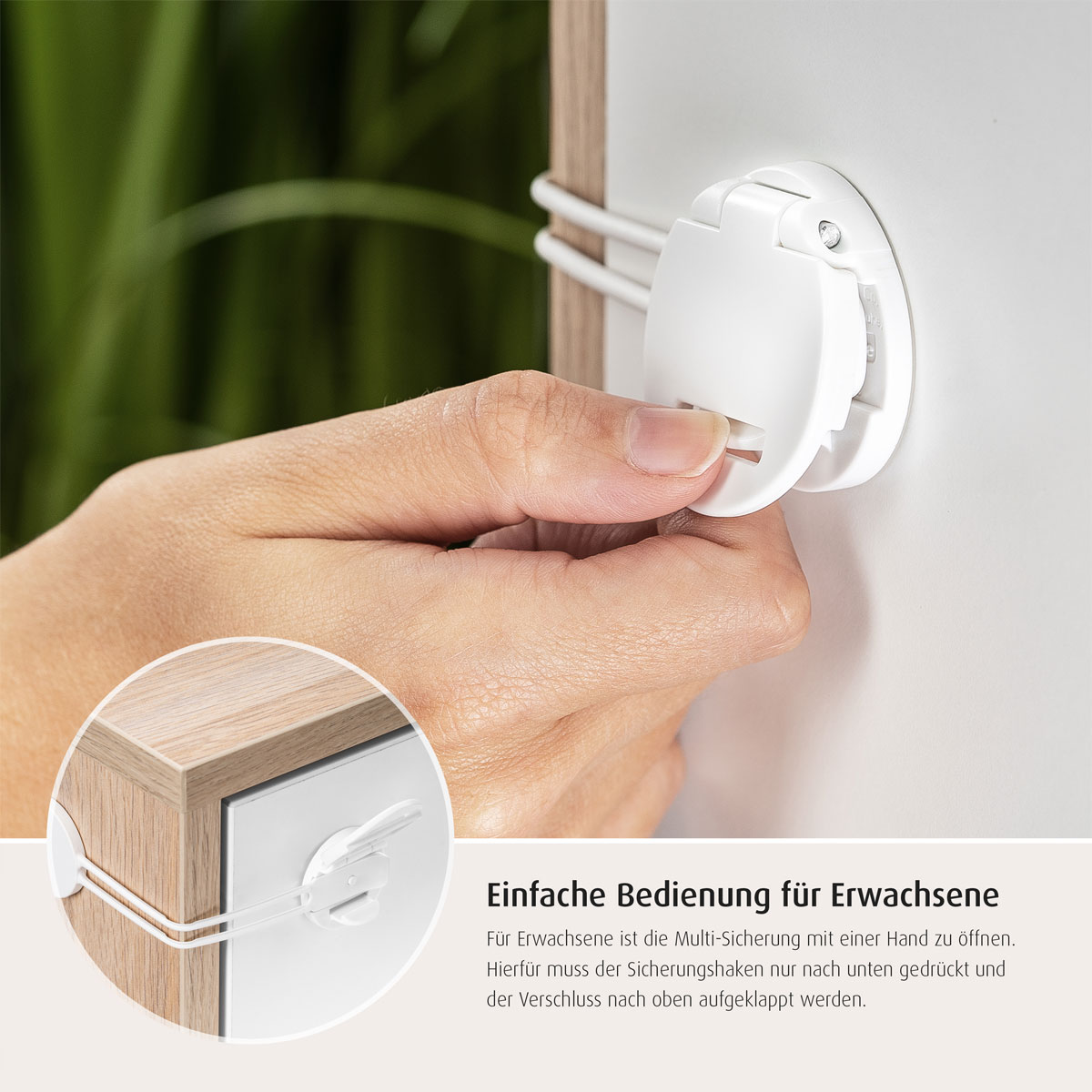 Reer Multi-Sicherung für Möbel weiß Bild 4