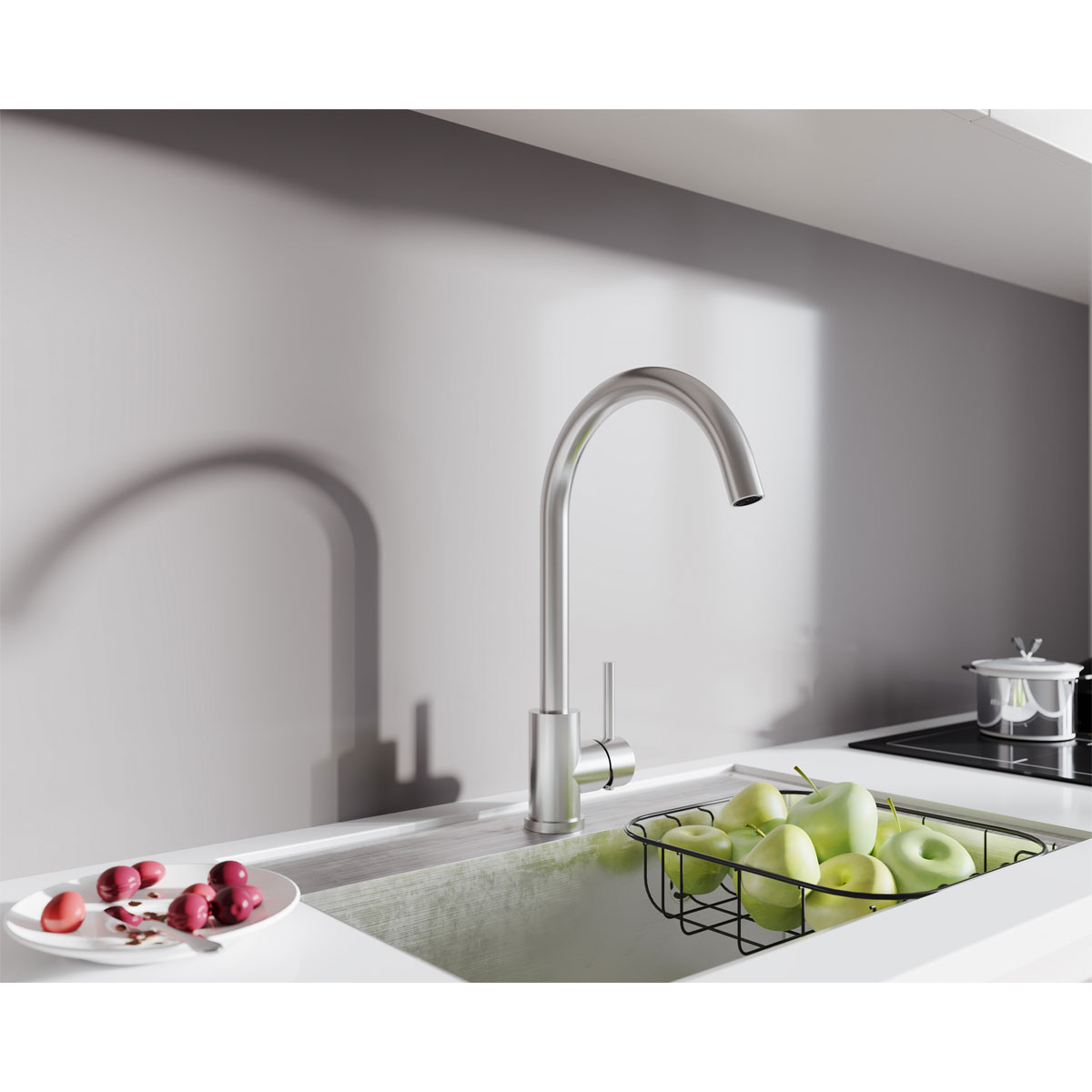 Valblue Spültischarmatur Como Edelstahl Bild 2