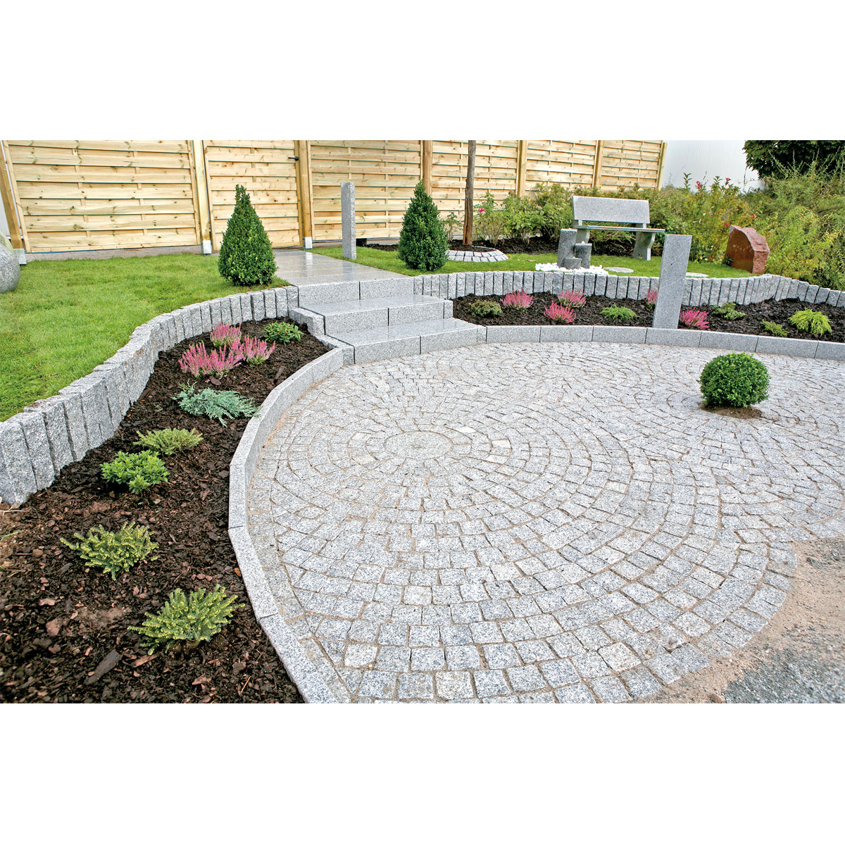 Wingart  Granitpflaster granit grau 9 x 9 x 5 cm Bild 2