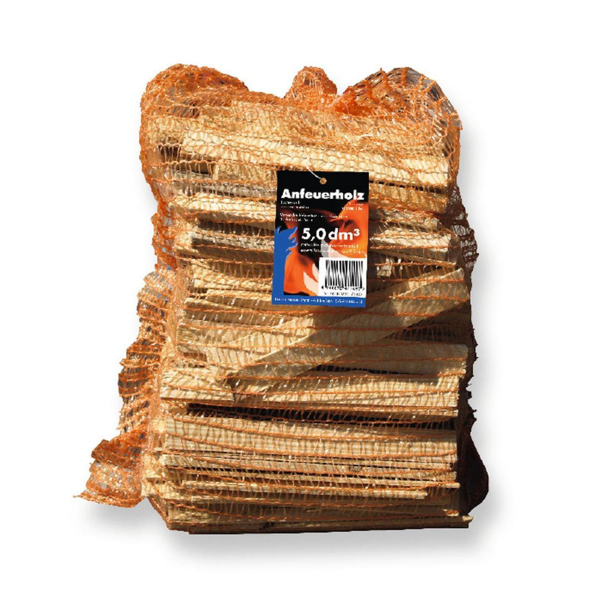 Anfeuerholz 5 dm³ reines Holzvolumen