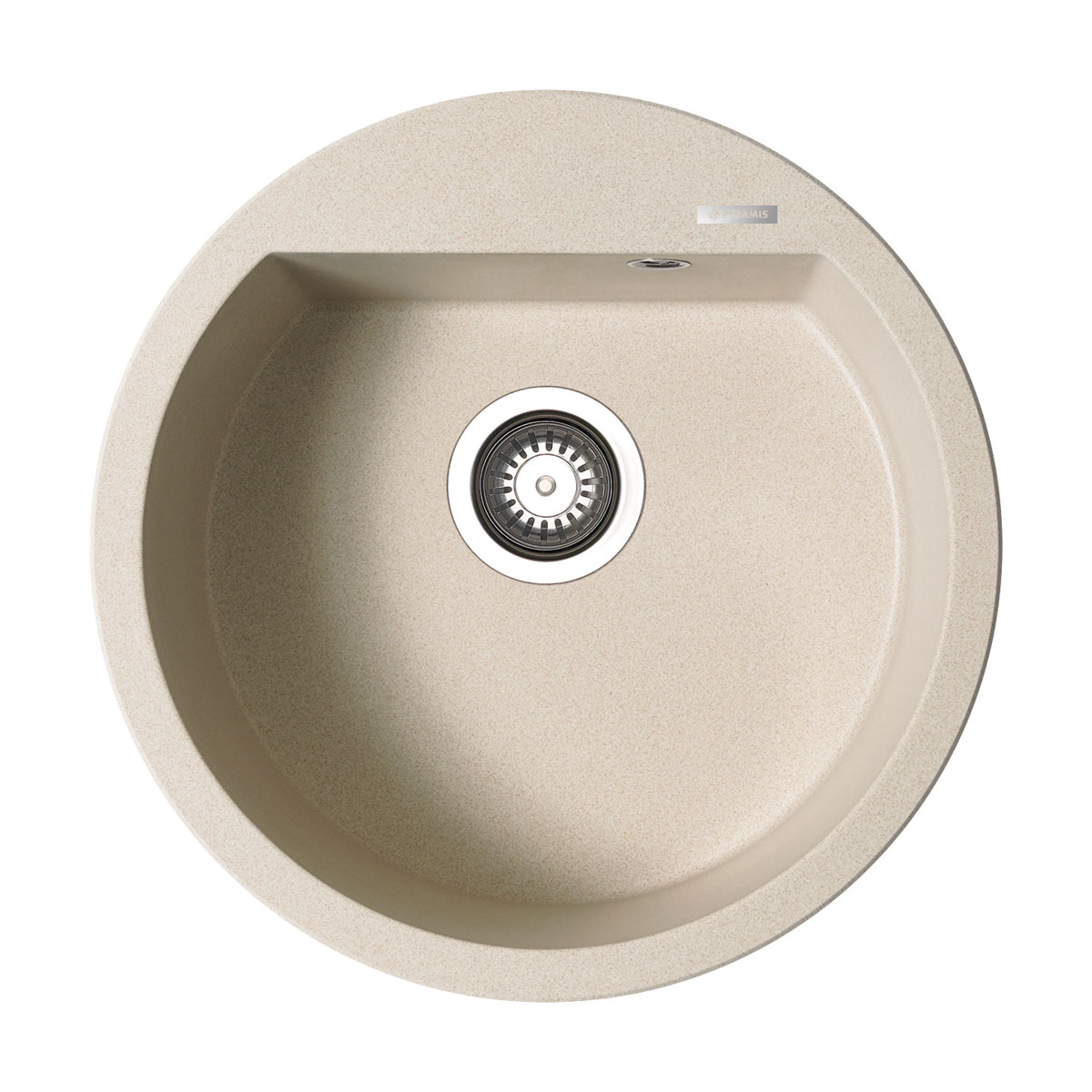 Pyramis  Einbauspuele ALAZIA D 51 cm 1B Granit beige