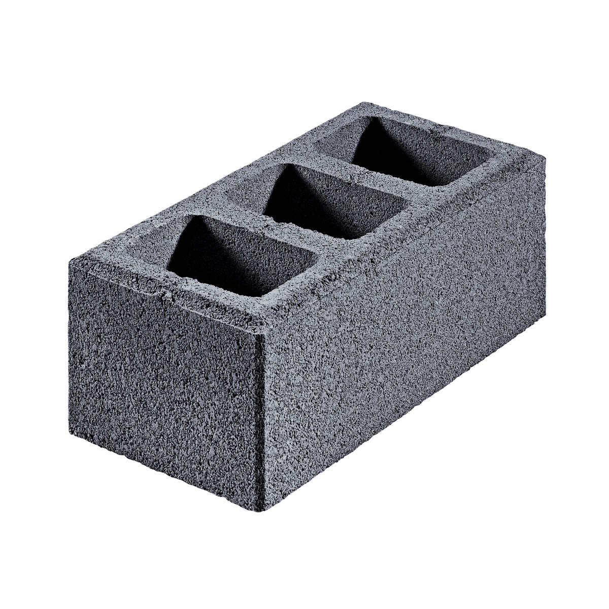 Lusit Mini Vollstein Bellamur 40 x 20 x 16,5 cm grau anthrazit