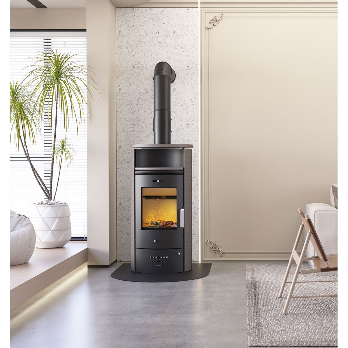 ACCENTE Kaminfilter Sauberling, Farbe: Grau Bild 2