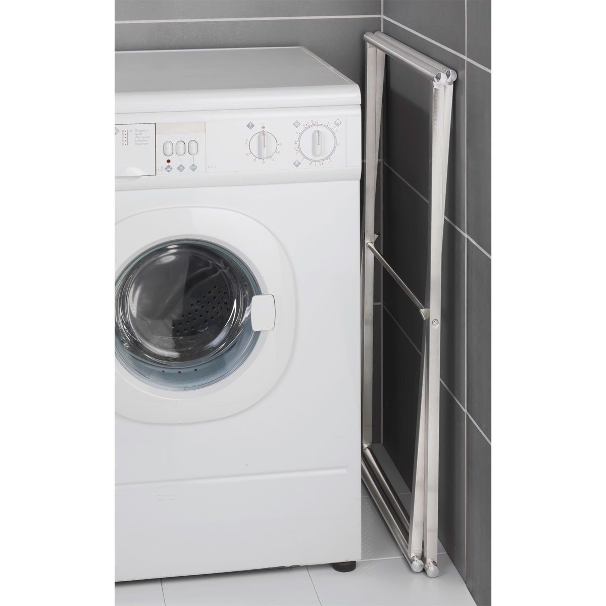 Wenko  Handtuchständer Lava Edelstahl Kleiderständer klappbar Bild 6