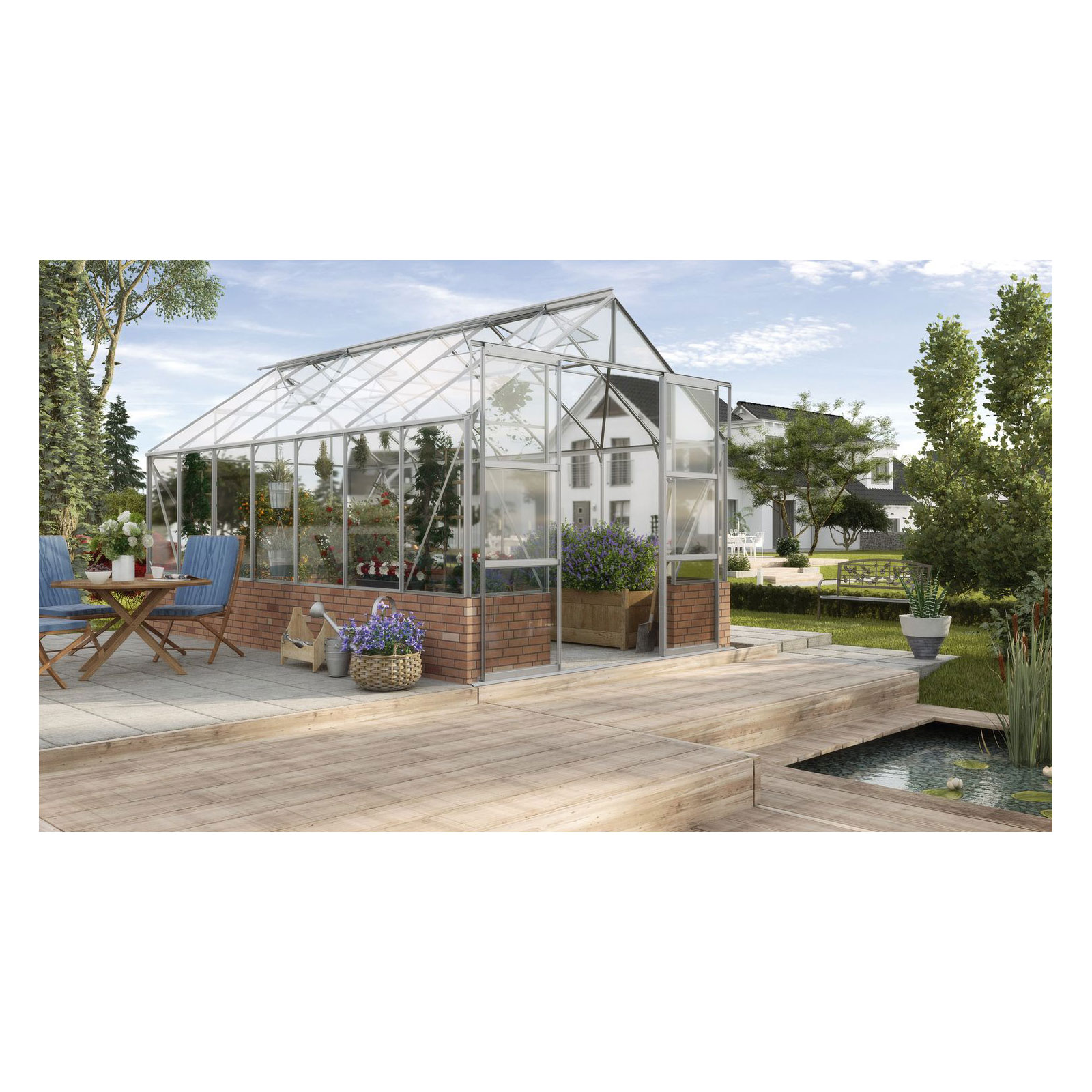 Vitavia Gewächshaus Cassandra 11500 ESG 3 mm Bild 2