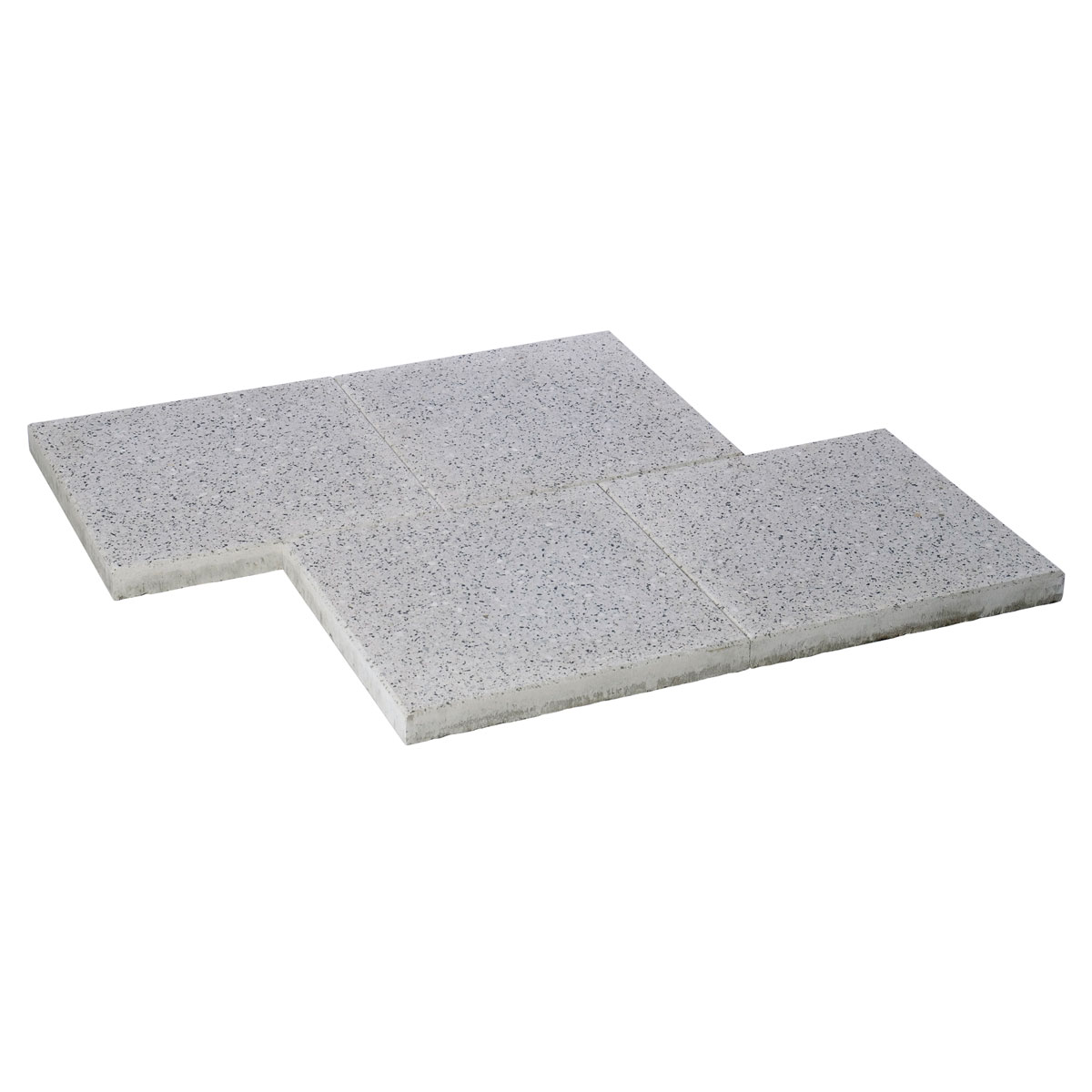 Diephaus Terrassenplatte Fine Granit-Weiss 40 x 40 x 4 cm