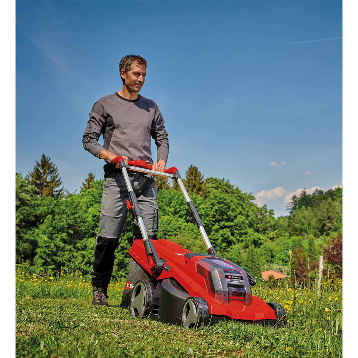 Einhell  Akku-Rasenmäher RASARRO 36/40 2 x 4.0Ah Bild 3