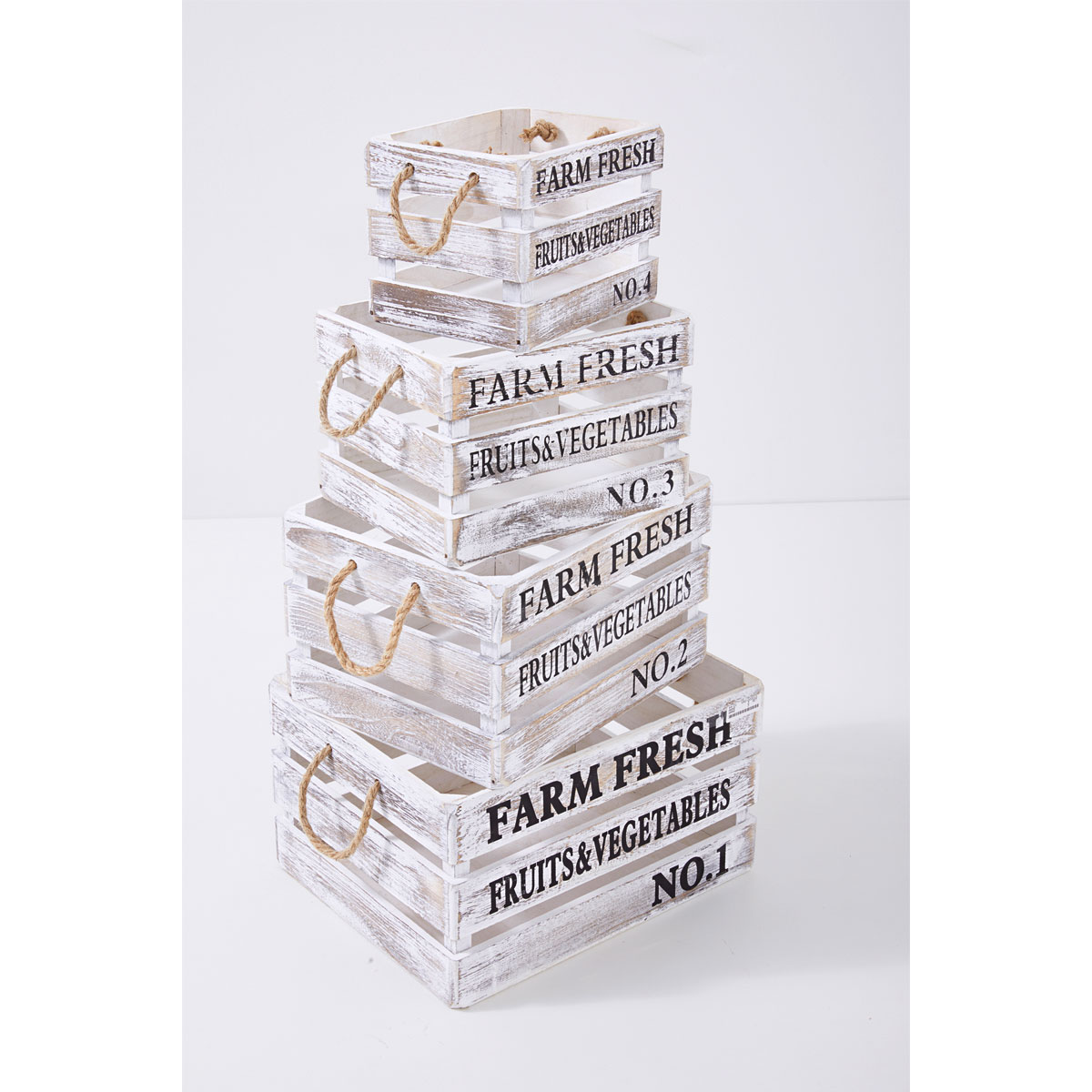 Vintage-Holzkiste Box S