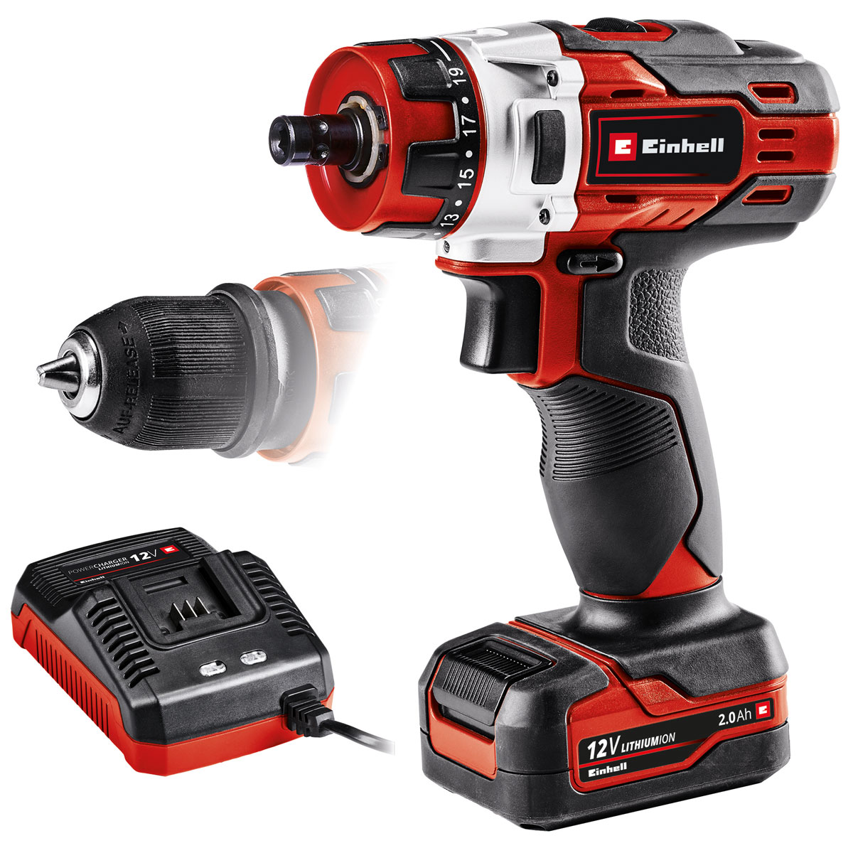 Einhell Akku-Bohrschrauber TE-CD 12/1 X-Li