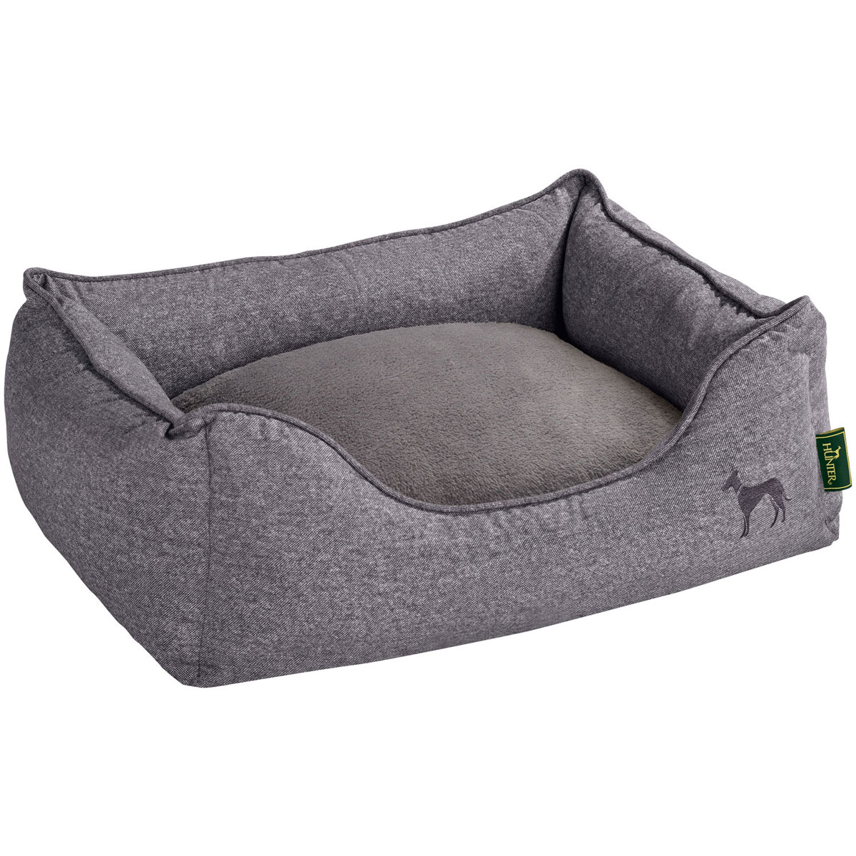Hunter Hundesofa Boston XL 120 x 80 cm grau Bild 2