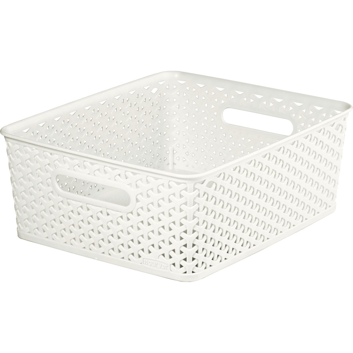 Curver Aufbewahrungsbox My Style Korb M creme 13 L