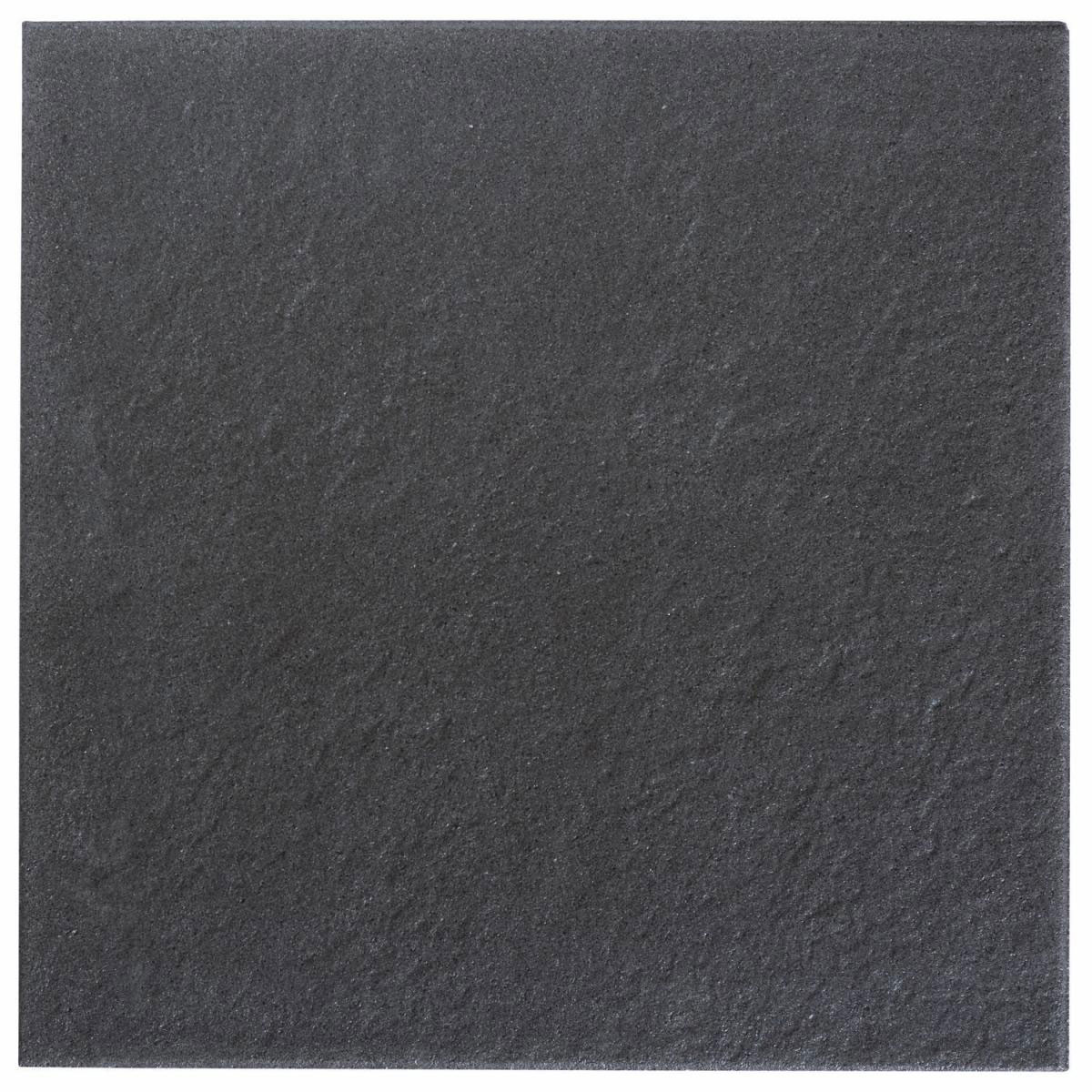Diephaus Terrassenplatte No.1 Diamant 40 x 40 x 4 cm Schwarz-basalt