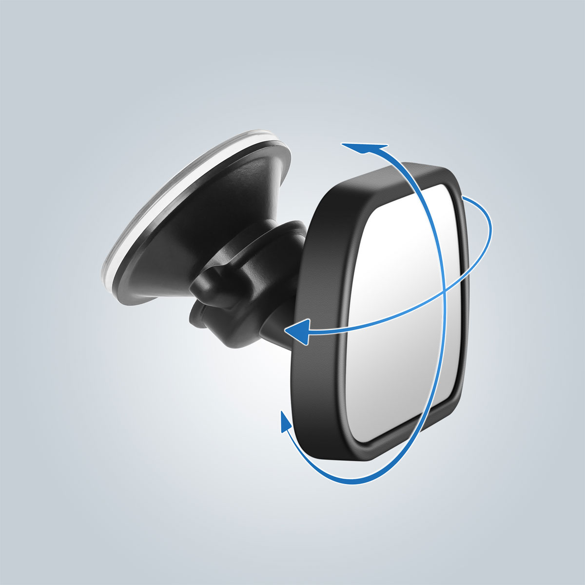 Reer Auto-Sicherheitsspiegel ParentsView schwarz Bild 3