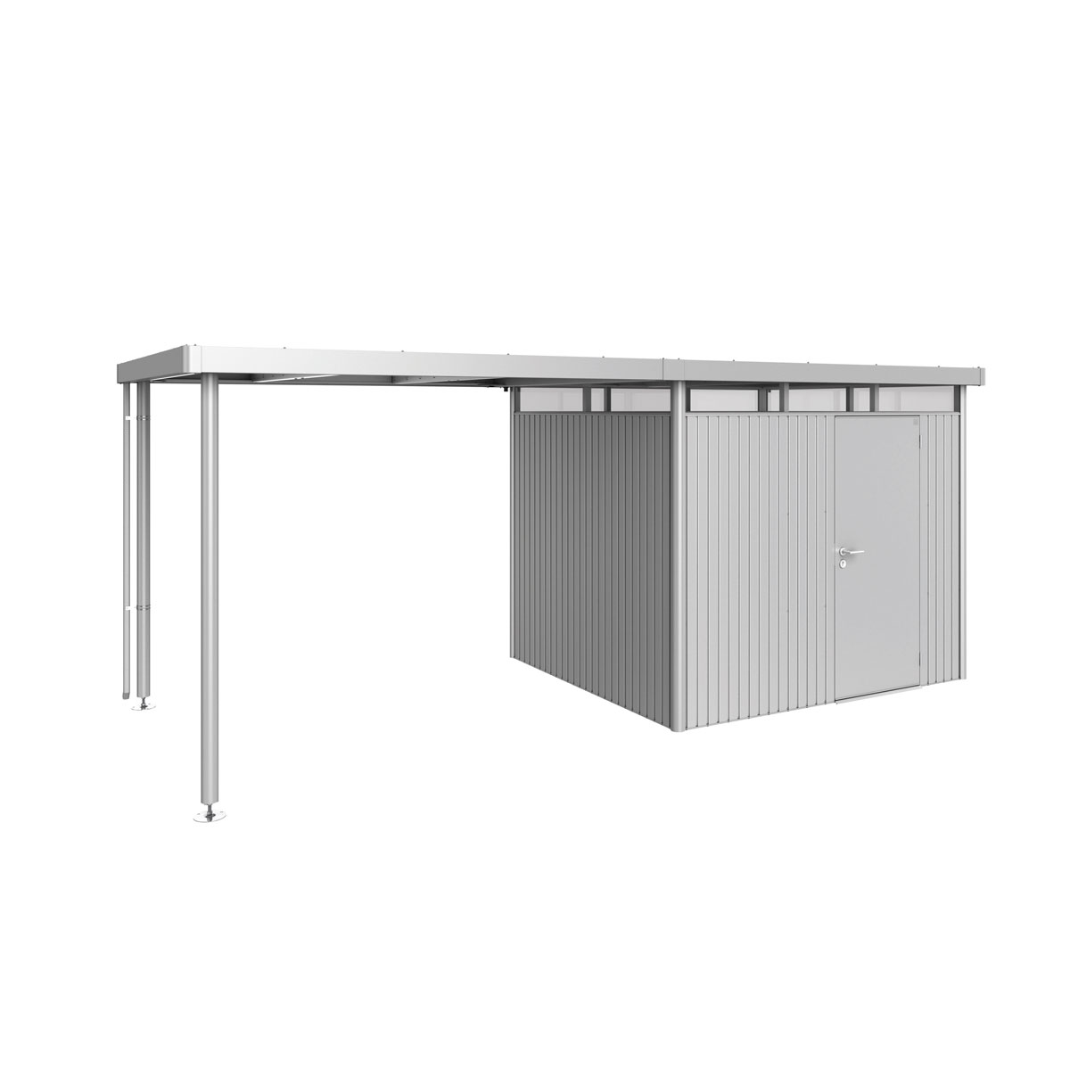 Biohort Seitendach Highline H3 silber