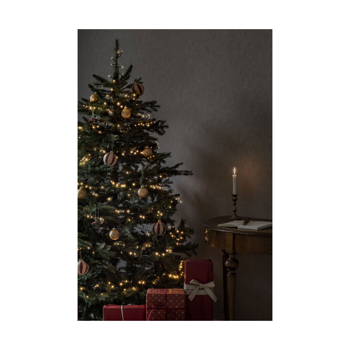 Micro LED Compactlights gefrostet, 400bernsteinfarbene Dioden Bild 4