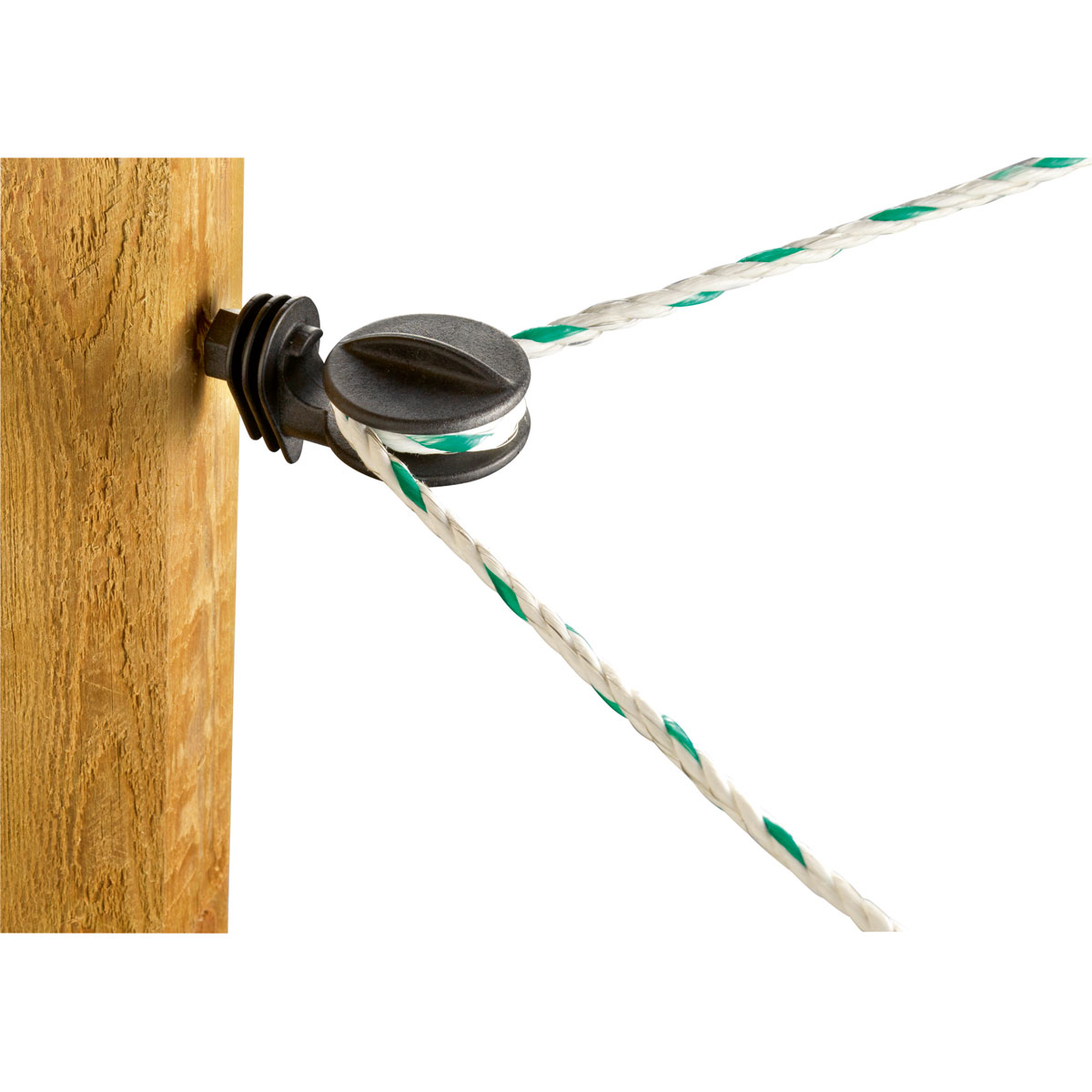 Eckisolator Super Durchmesser 8 mm schwarz 6 Stück Bild 3