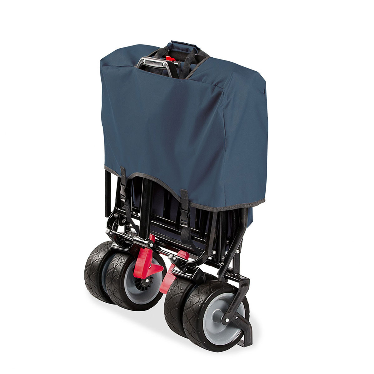 Pinolino Klappbollerwagen Paxi dlx Comfort mit Bremse, marineblau Bild 3