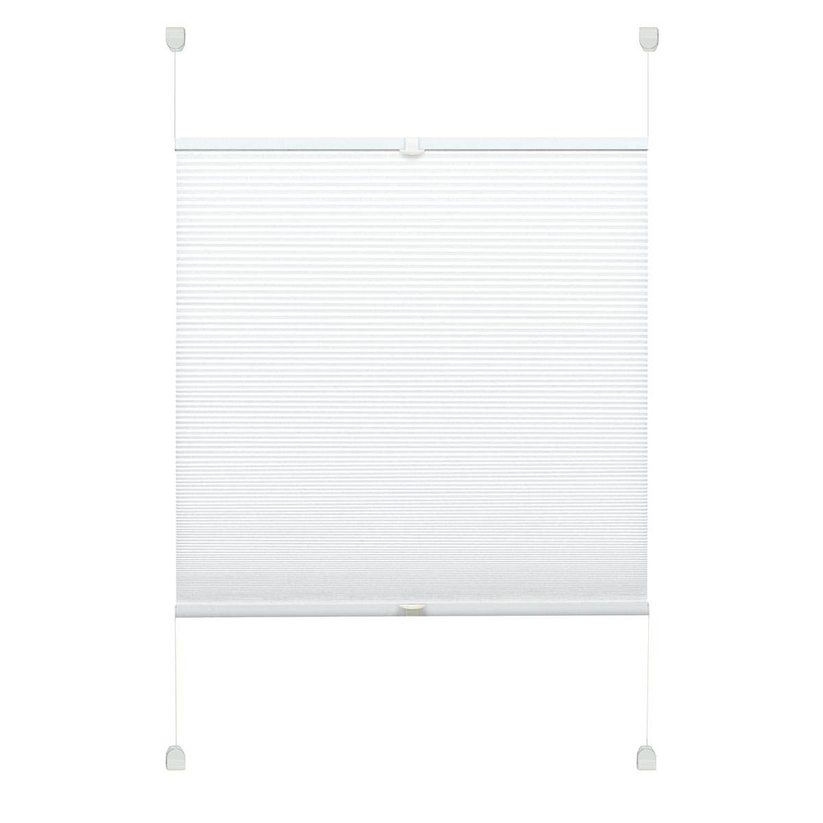 Gardinia Plissee Easy-Basic 60 x 130 cm weiß