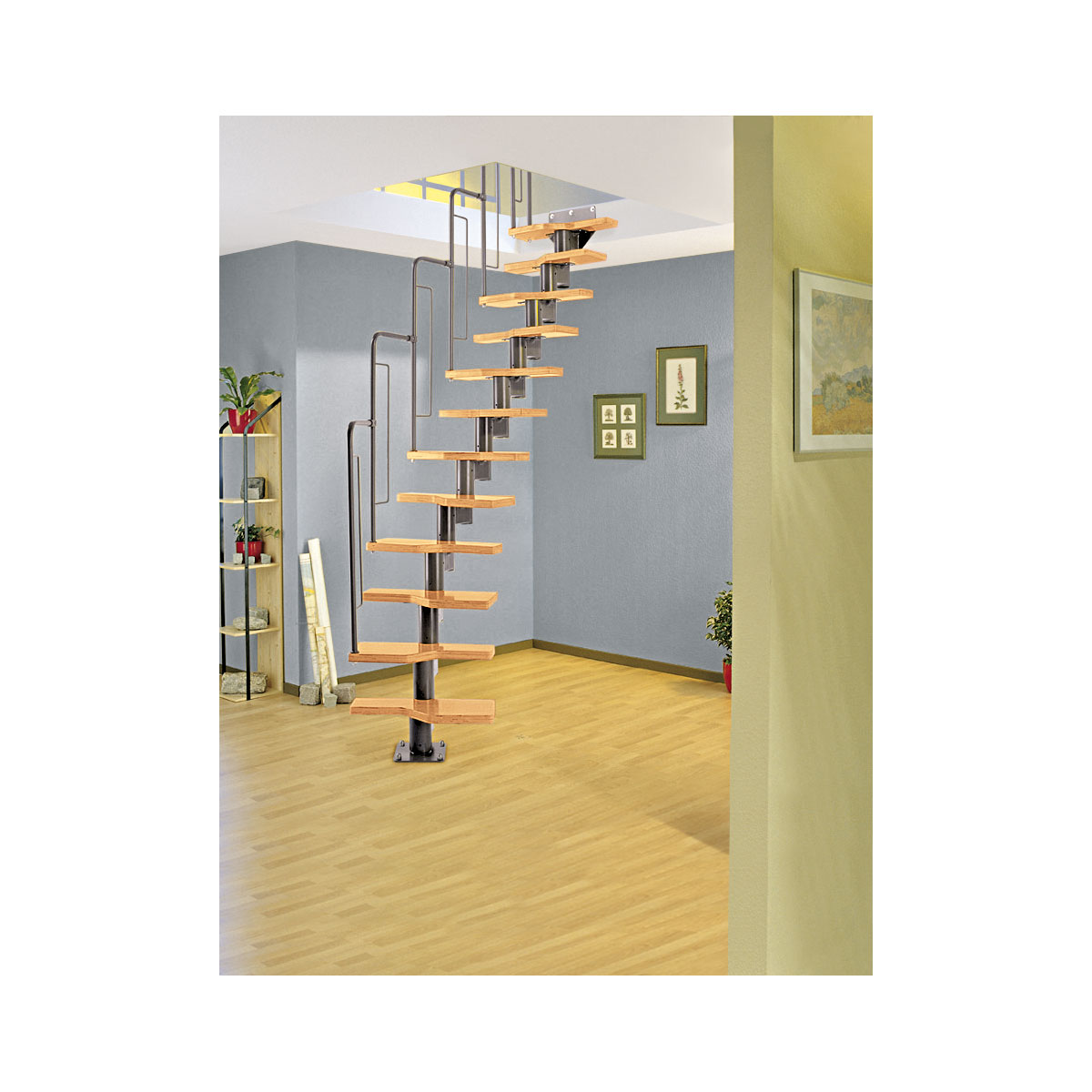 Dolle Raumspartreppe Graz 12 Stufen variabel bis 292 cm Bild 3