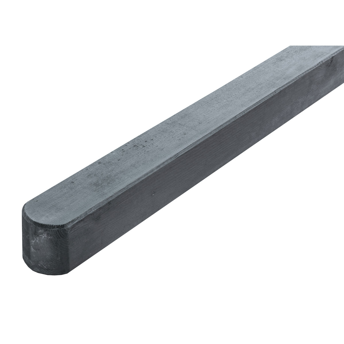 Pfosten 9 x 9 x 190 Kiefer dunkelgrau gebeizt für Dichtzaun Bild 2