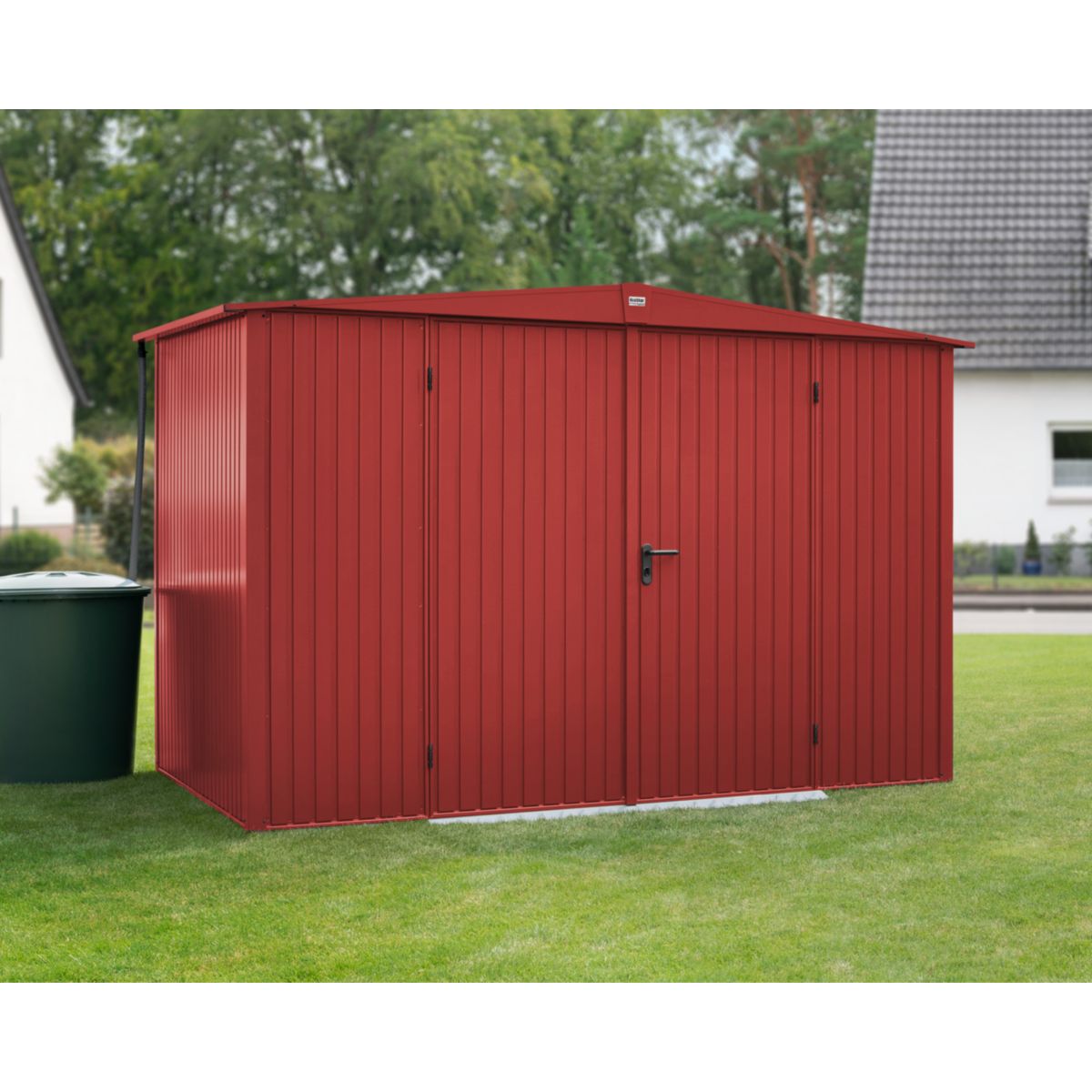 EcoStar  Gerätehaus Trend-STyp 3RAL3004 2 flg