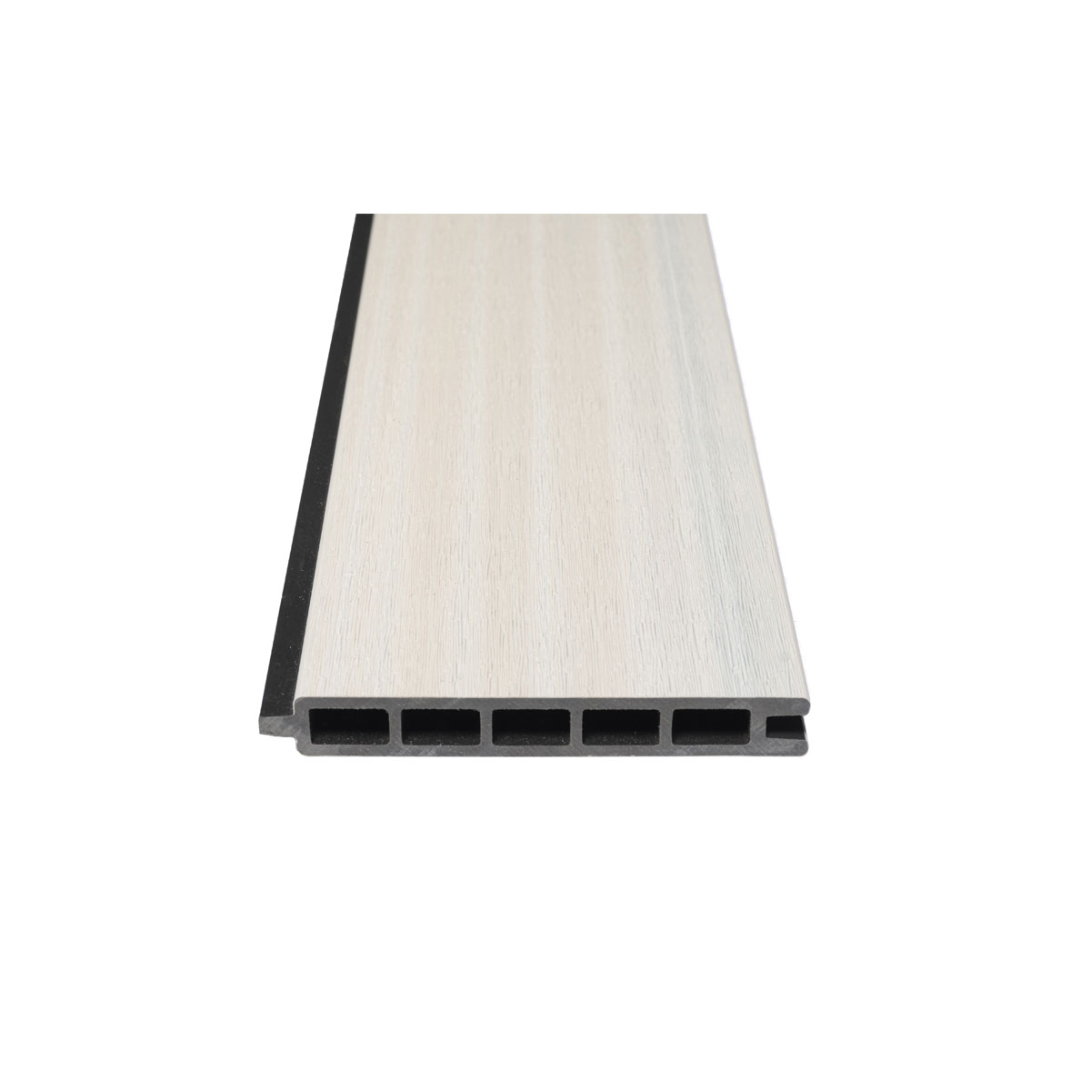 WPC-Steckzaun-Element Cora Line 179 x 14 cm beige
