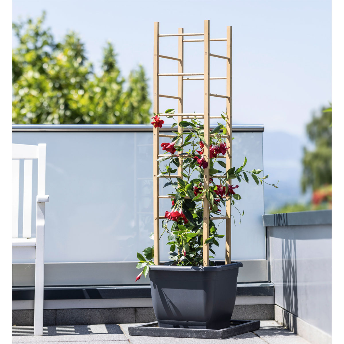 Windhager  Holz-Rankhilfe Turm 29x29x145 cm