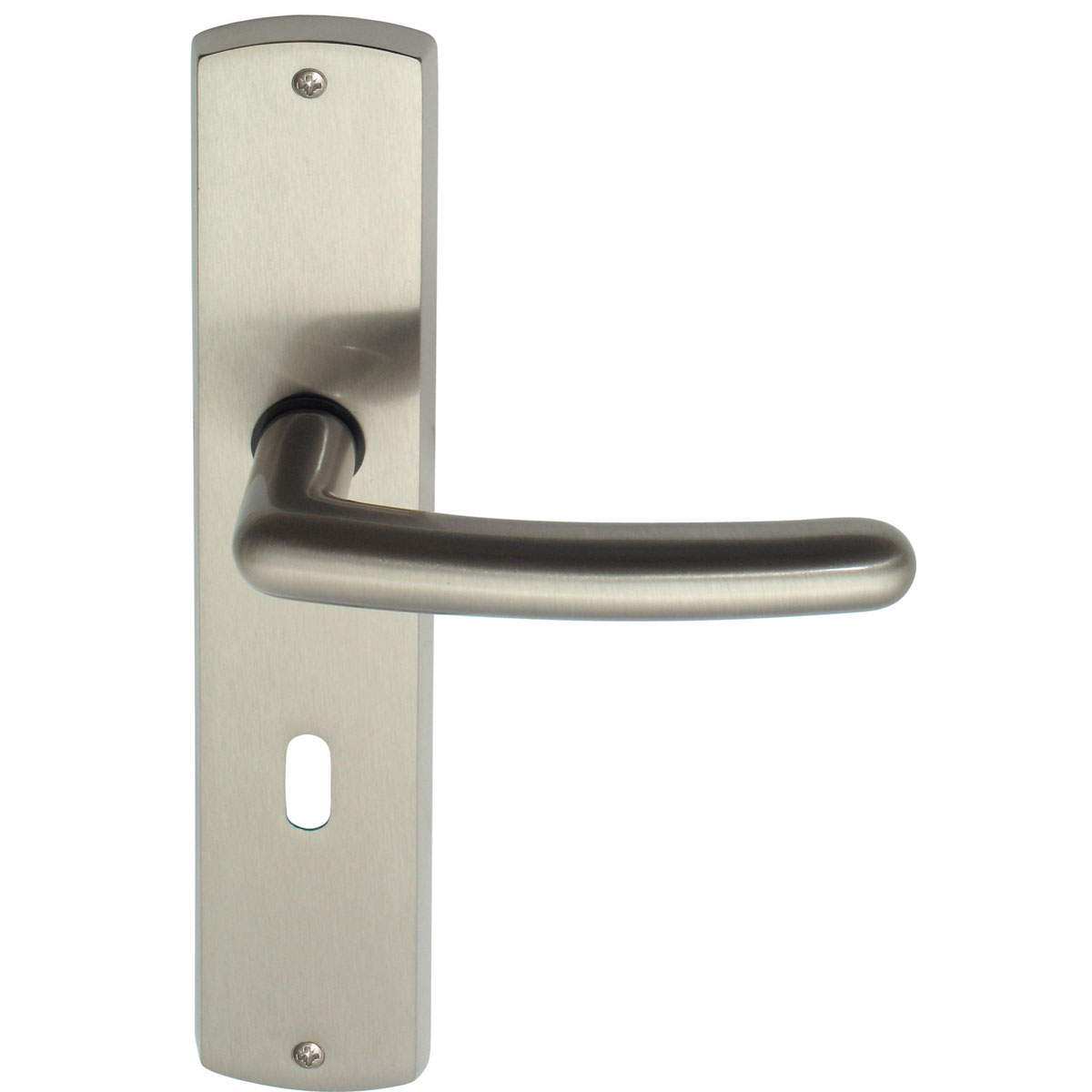 Alpertec Langschildgarnitur Isabella-LS Edelstahl