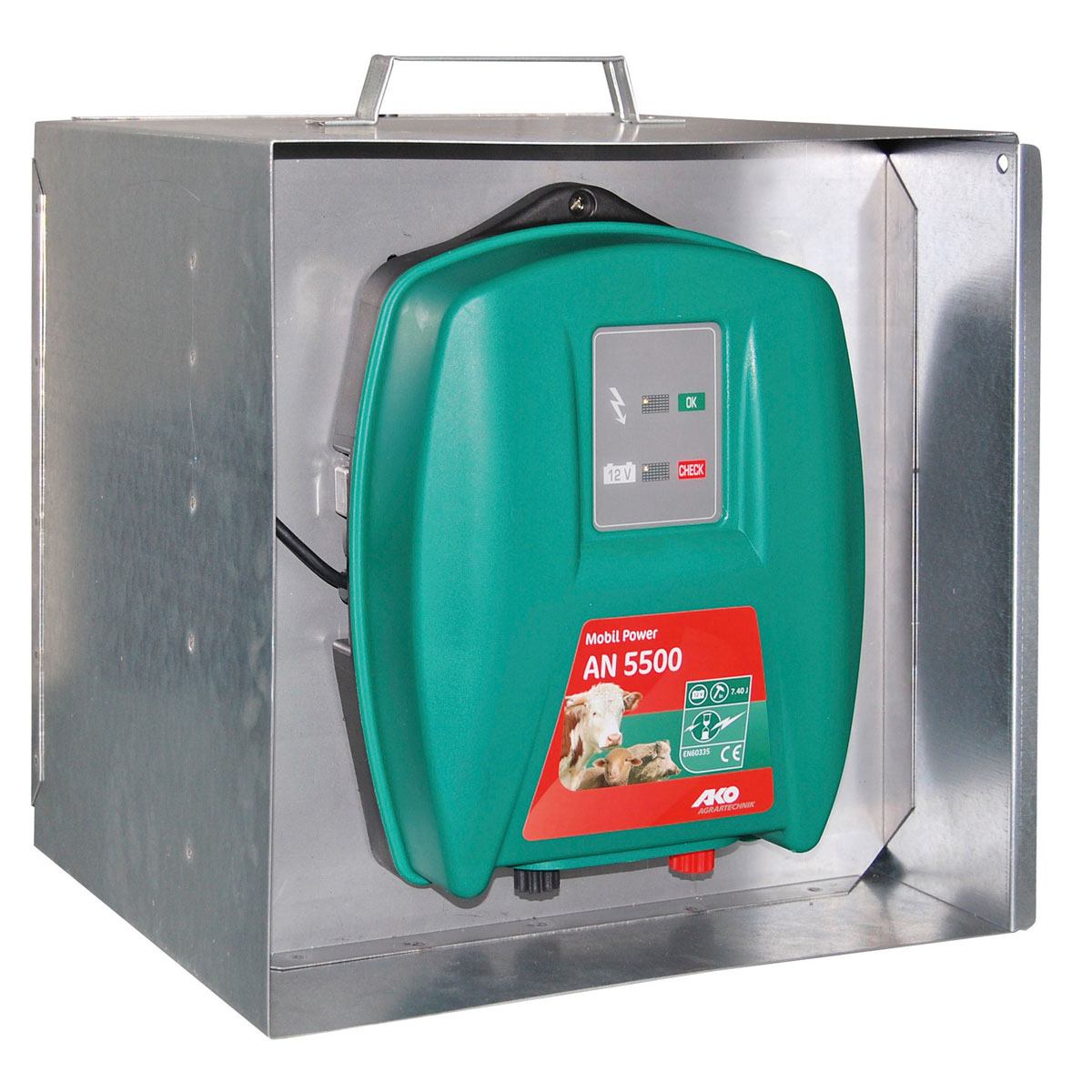 Akkukasten für AN-12V-Geräte 37,5 x 37,5 x 33,5 cm Bild 5