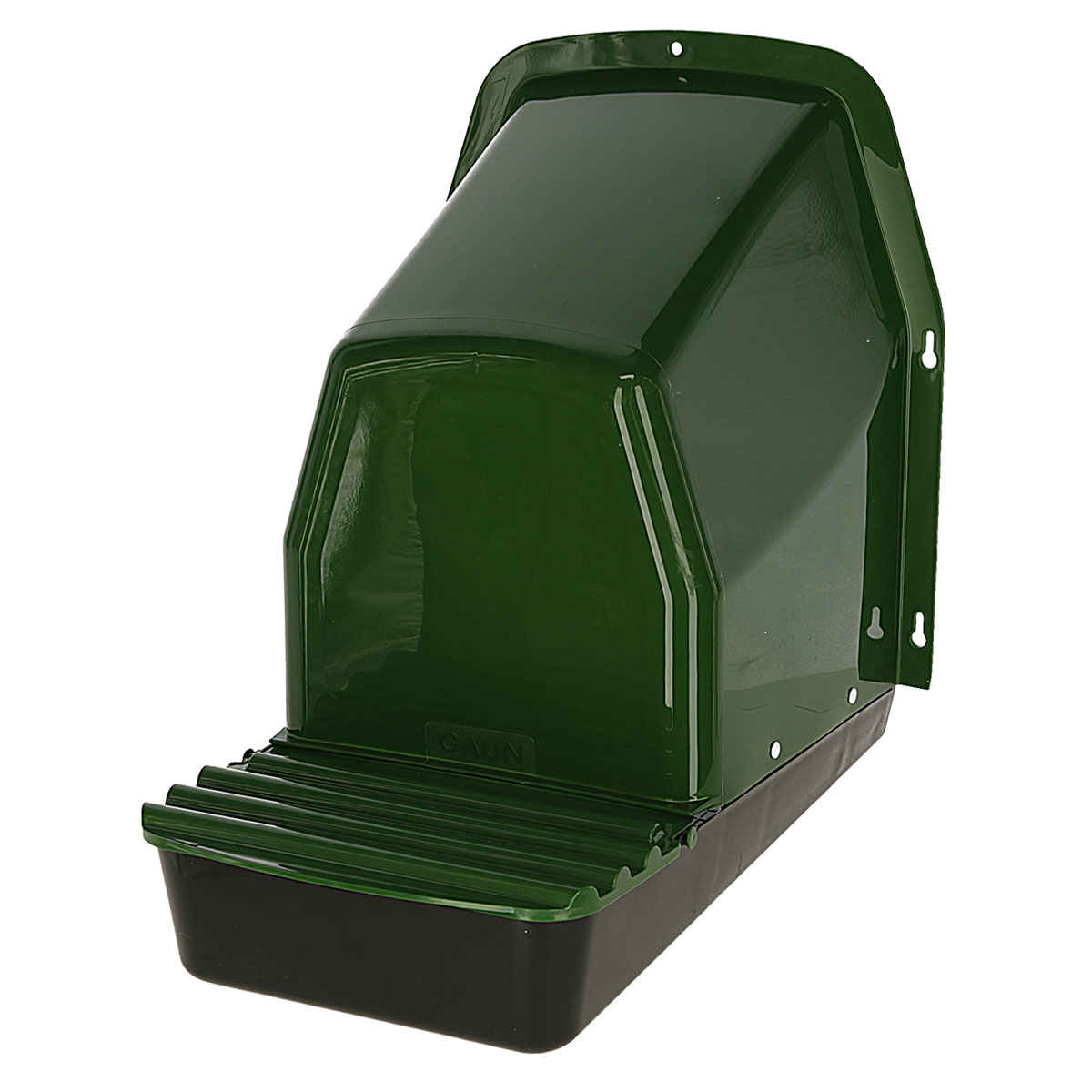 Outdoor-Legenest mit Fangschale 37 x 49,5 x 44 cm dunkelgrün Bild 2