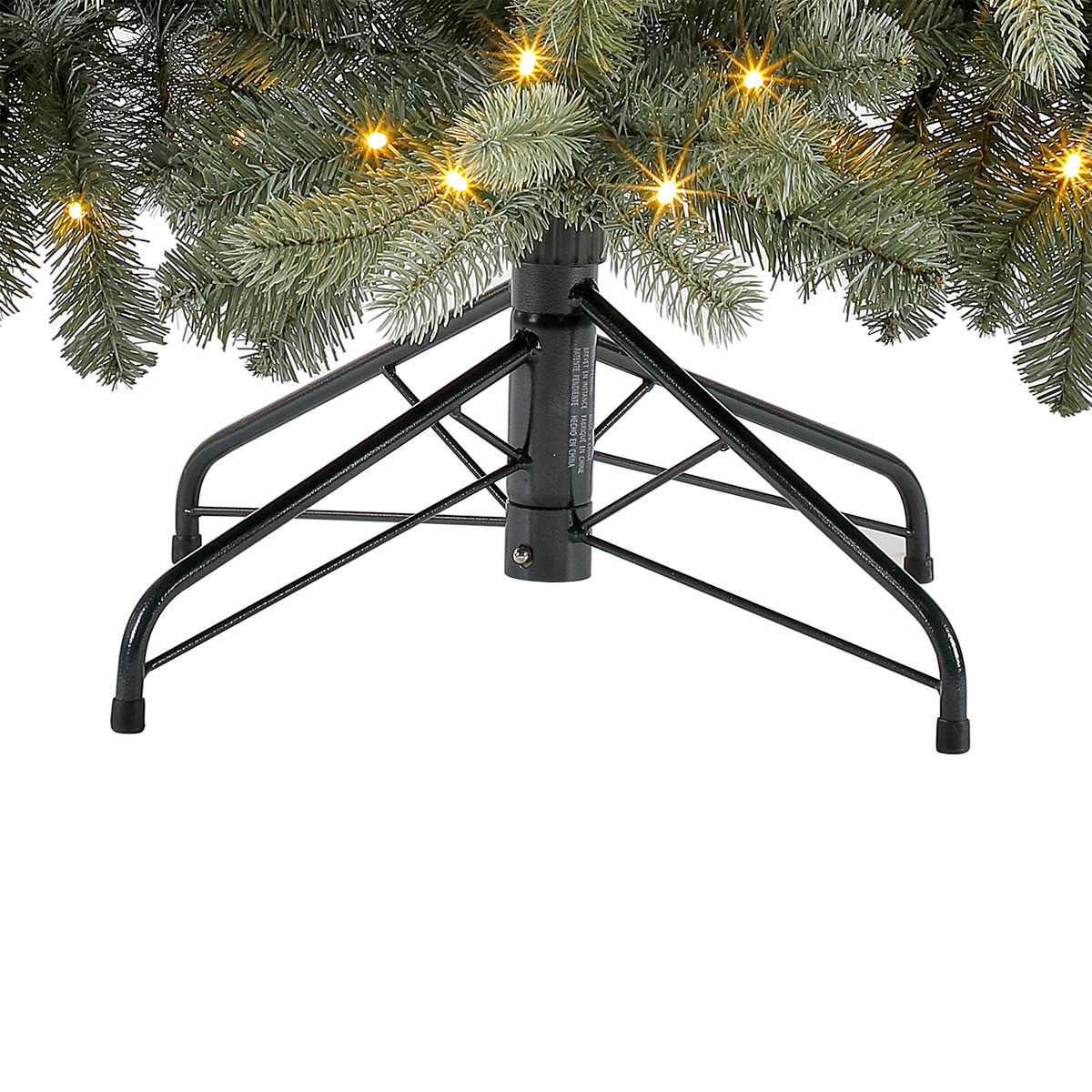 Evergreen Künstlicher Weihnachtsbaum Vermont Fichte inkl. LEDs 129x180cm Grün Bild 6