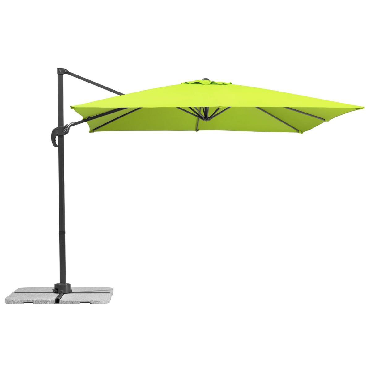 Schneider Schirme Ampelschirm Rhodos Junior 270 x 270 cm Apfelgrün