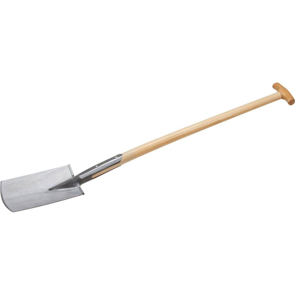 Meister Herren-Doppelfederspaten mit Stiel