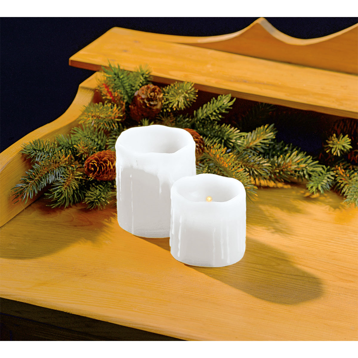 Ambientis LED-Kerze aus Echtwachs Bild 3