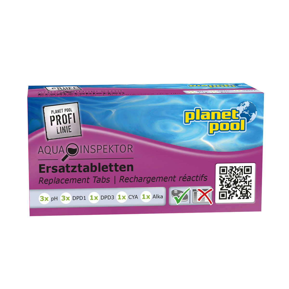 Testtabletten pH/Chlor für Aqua Inspektor