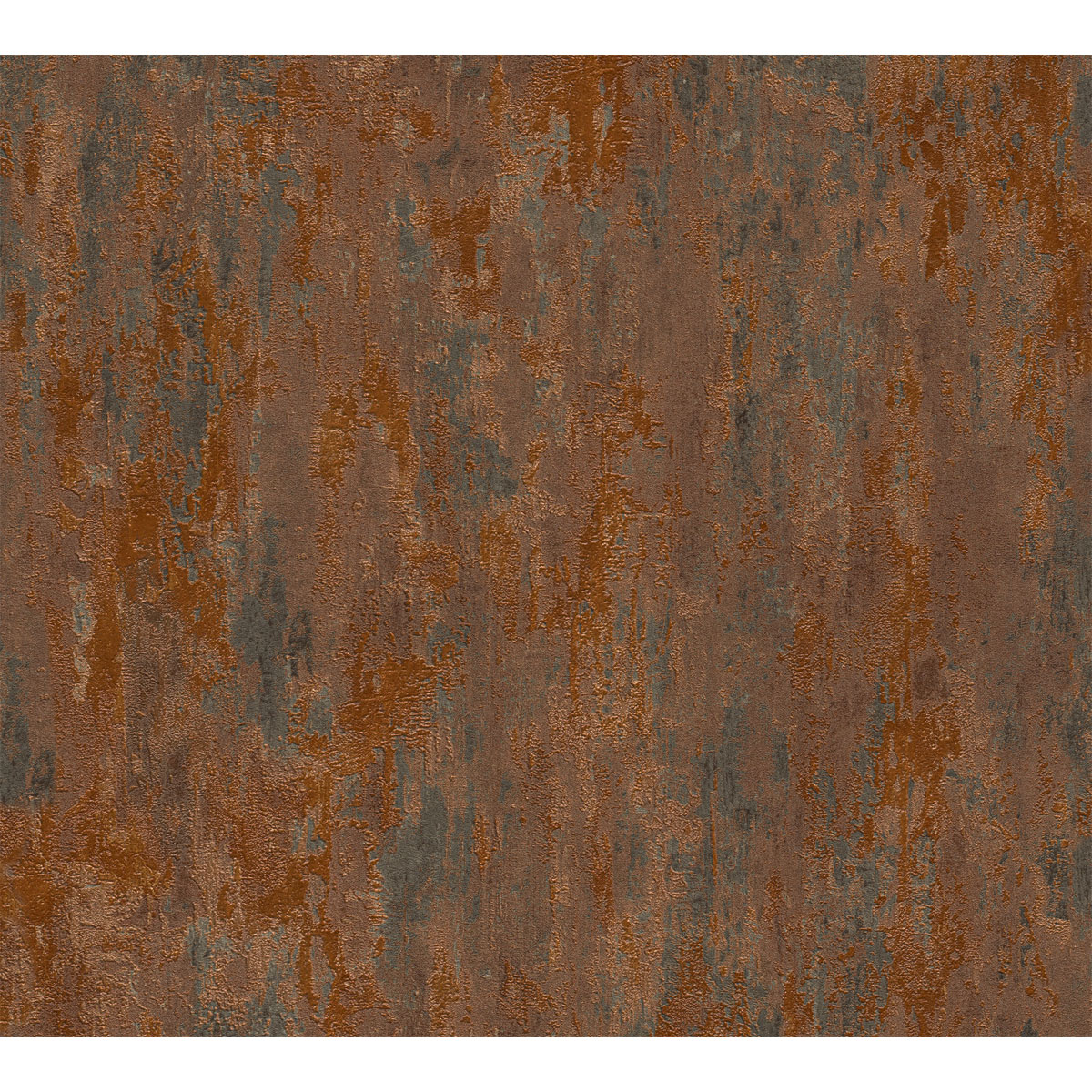 AS Creation Vliestapete Elements Rostoptik orange 10,05m x 0,53m