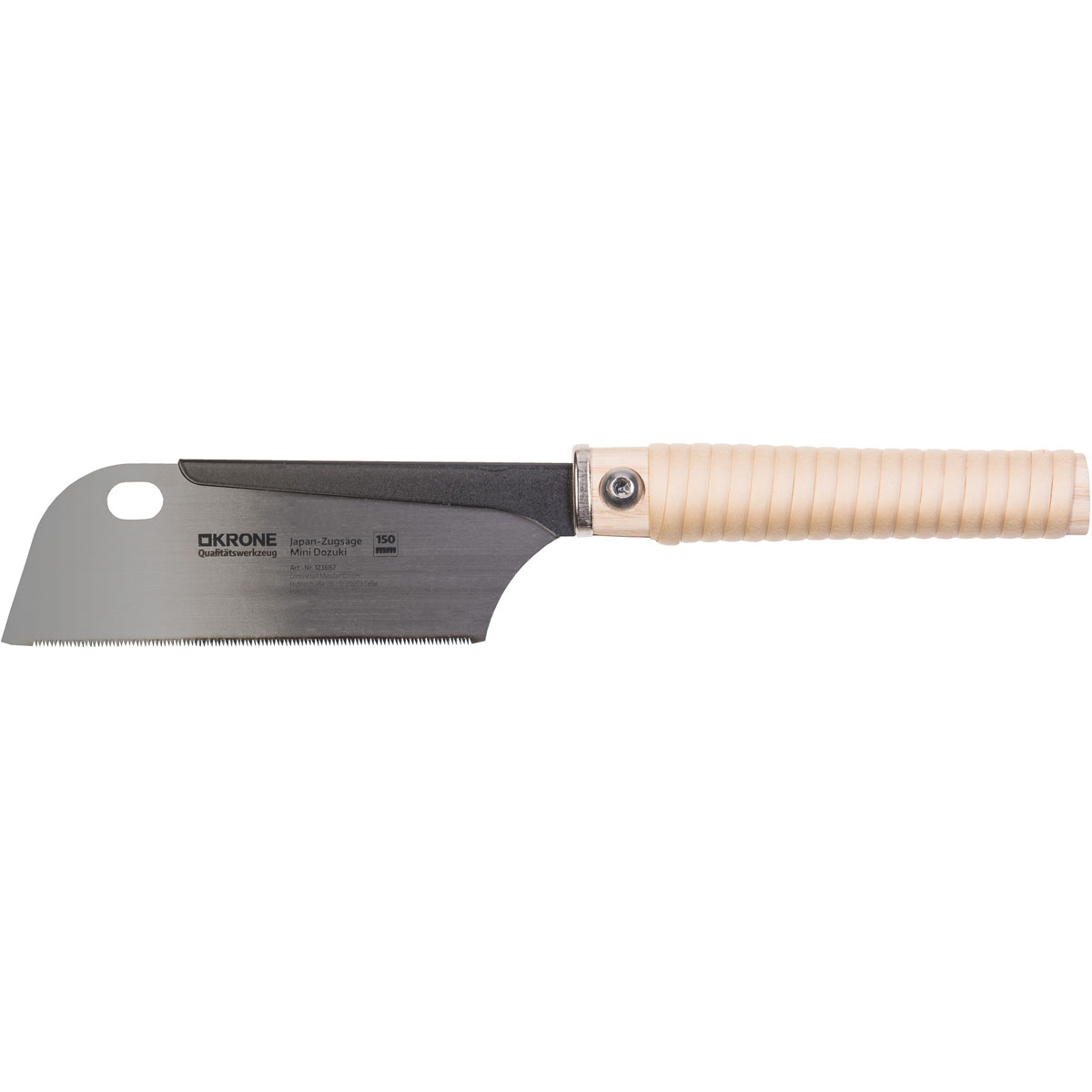 Krone  Japan-Zugsäge Mini Dozuki 150 mm Krone  Japan-Zugsäge Mini Dozuki 150 mm
