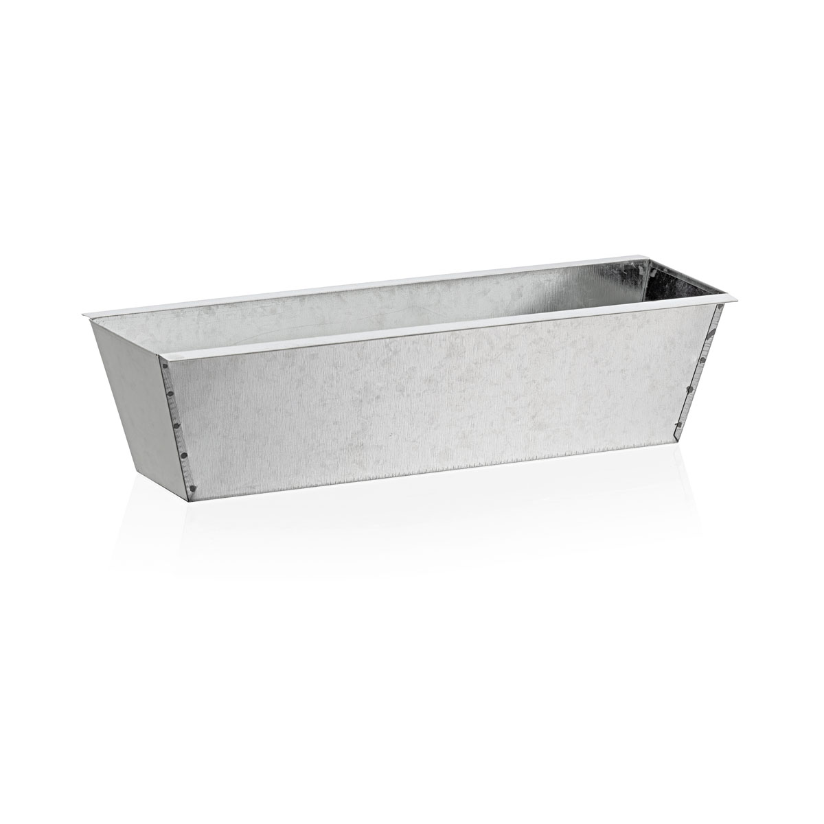 Zink-Balkonkasten 38 x 13 x 9,5 cm