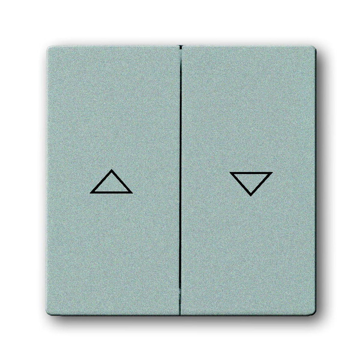 Busch-Jaeger Abdeckung für Jalousieschalter future linear silberfarben