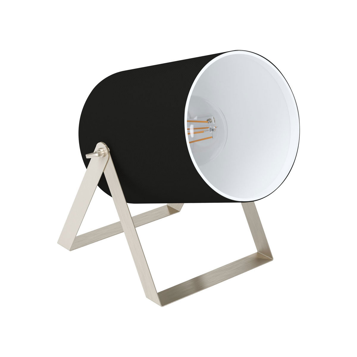 Eglo Tischleuchte Villabate schwarz